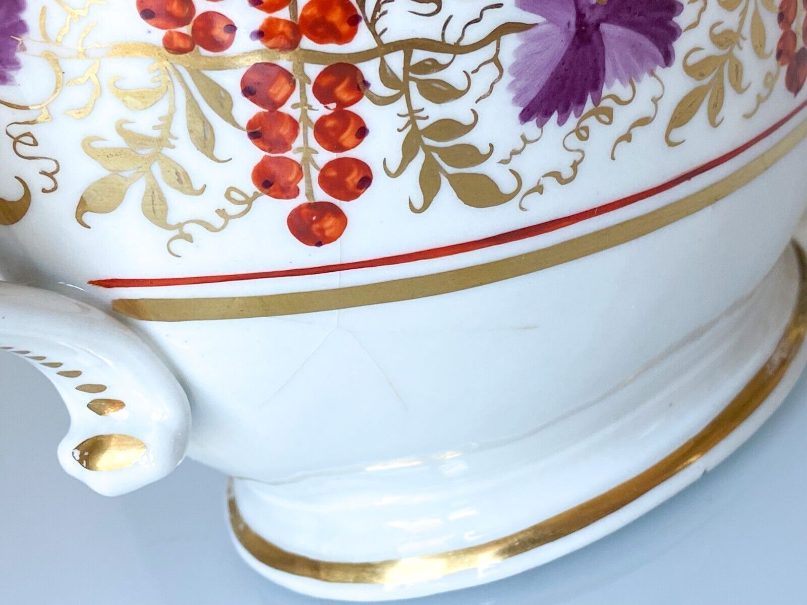 Antique Hand-Painted Coalport Tea Service Set