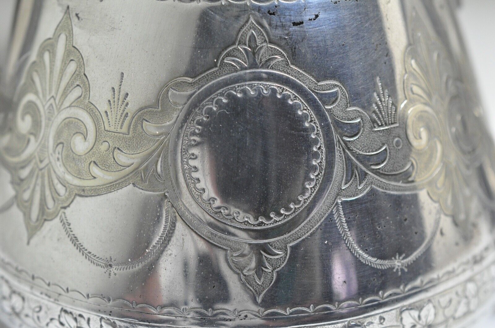 Elegant 1800s Taunton Johnson Silverplate Tea Set