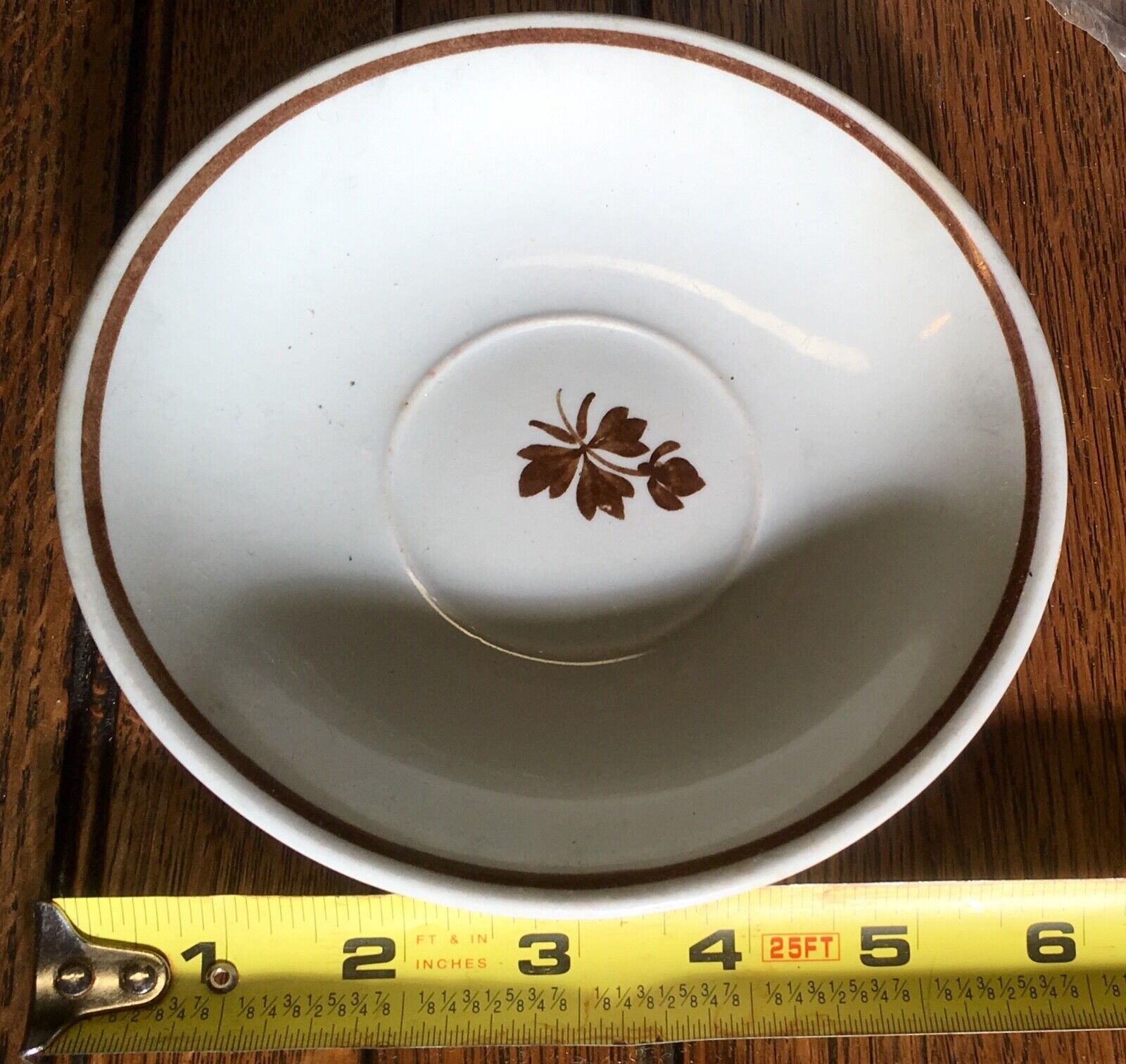 1800s Alfred Meakins Copper Lustre Tea Leaf Dishes