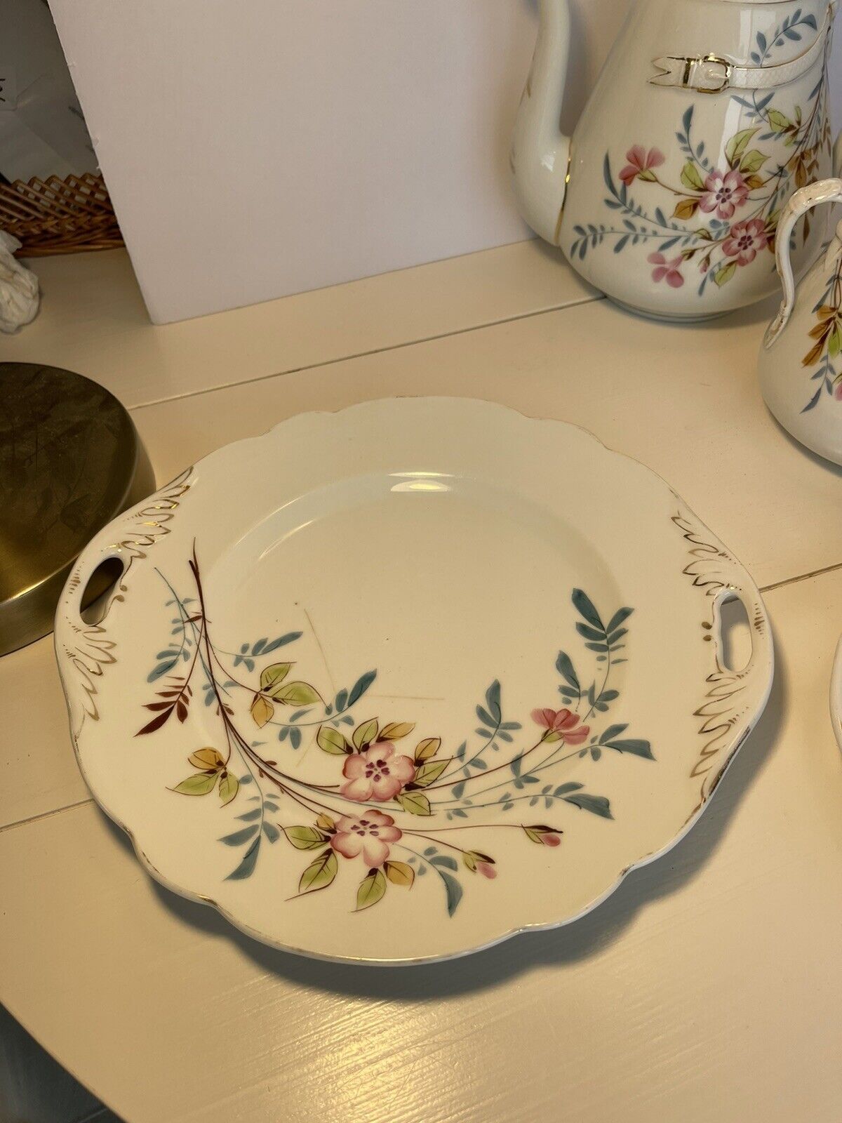 Antique 1800s Tea Set by Bruder Schwalb Carlsbad