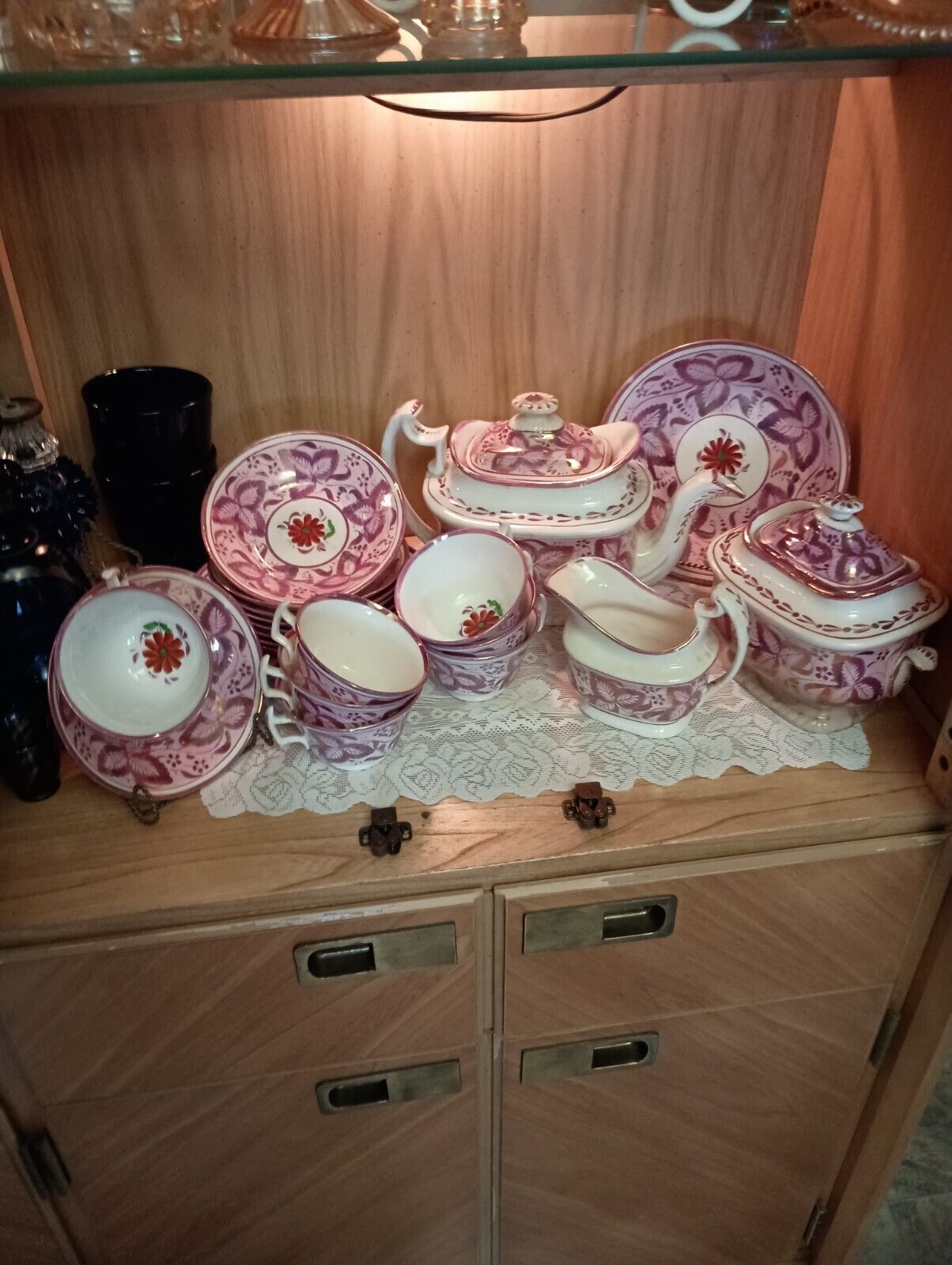 Early 19th Century Liverpool Tea Set – Lustreware