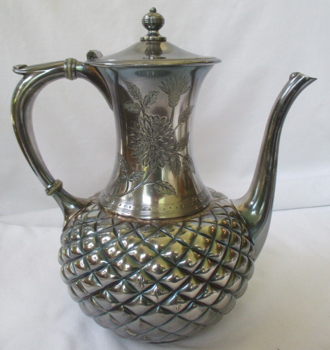1800s Meriden Britannia Silverplate Tea/Coffee Set