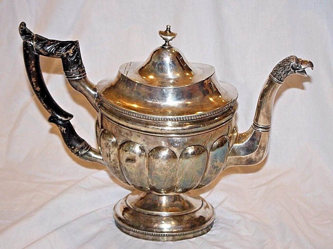 Early 1800s Philadelphia Silver Tea Service