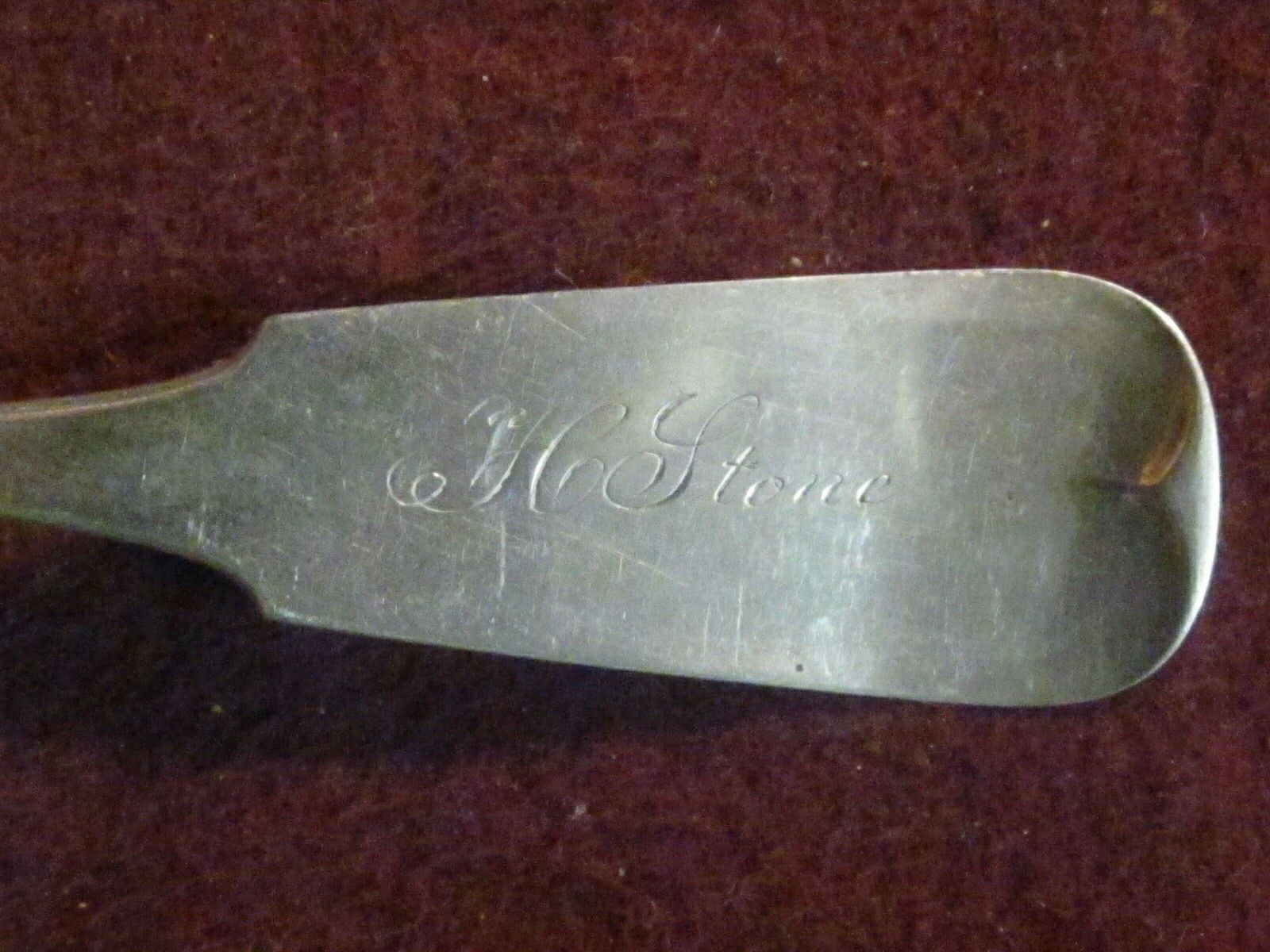 Vintage Ettenheimer Coin Silver Teaspoon, 6