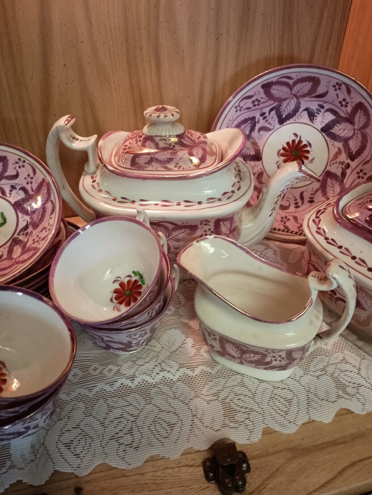 Early 19th Century Liverpool Tea Set – Lustreware
