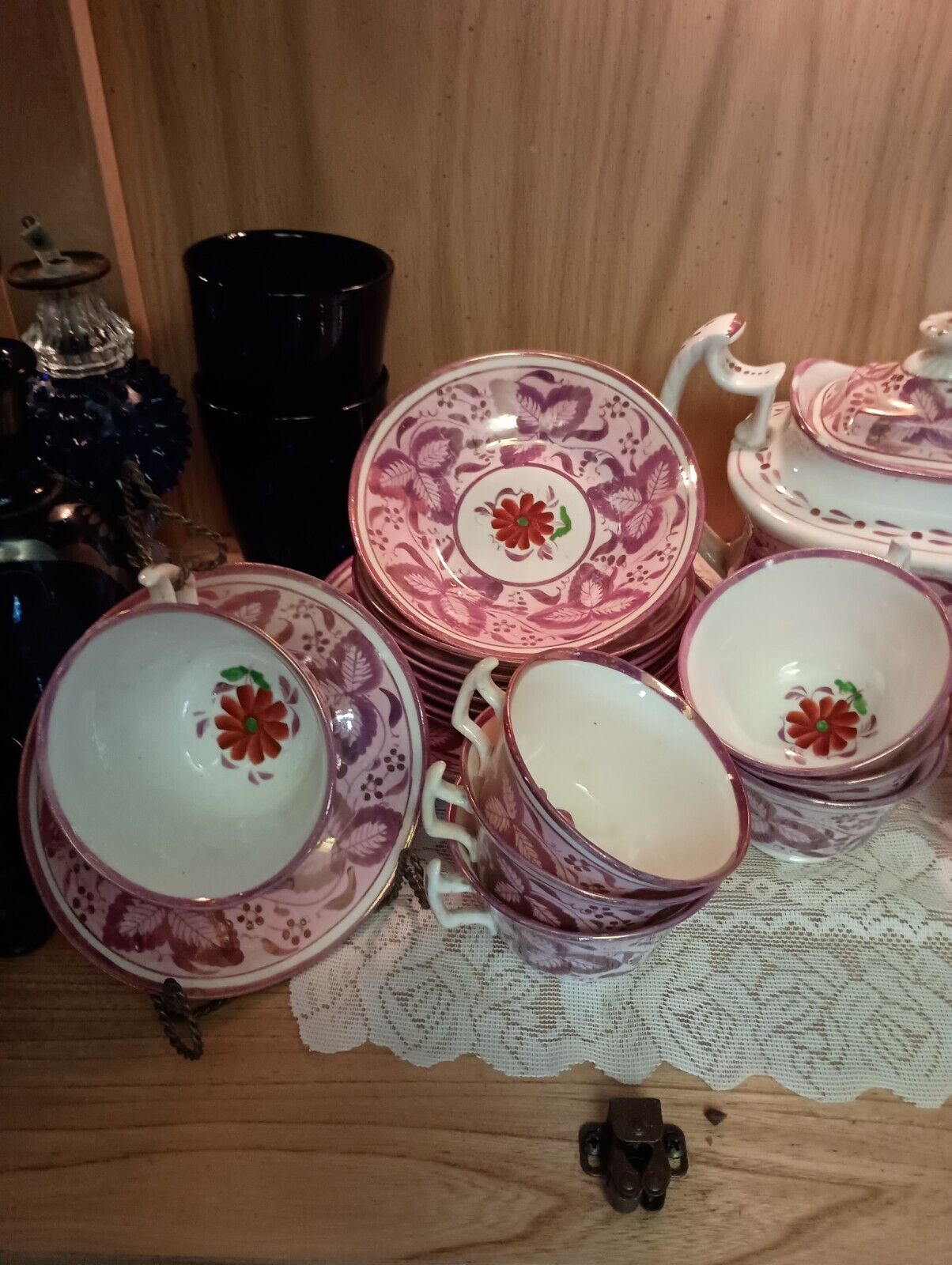 Early 19th Century Liverpool Tea Set – Lustreware