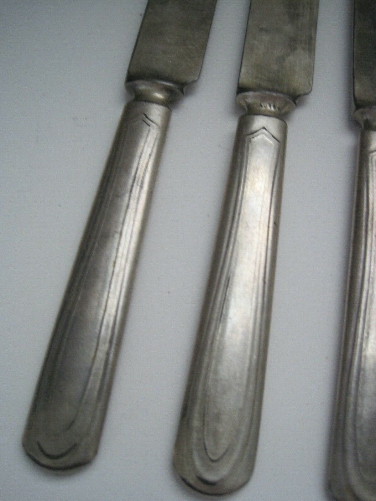 Antique Pinner Knife Set of 6, 1800s Era