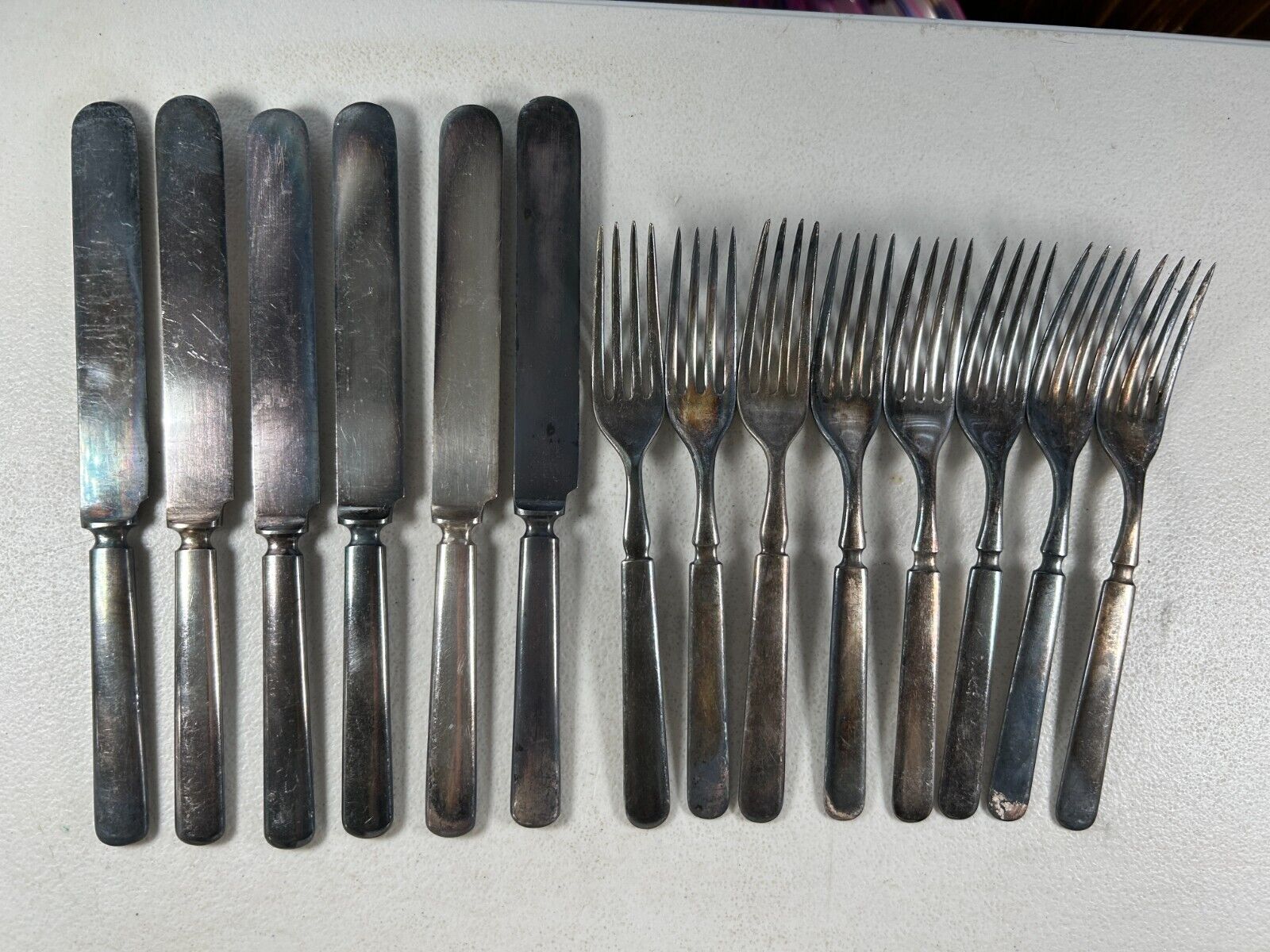 Vintage 1900's Rogers 1881 Silverware Flatware Set