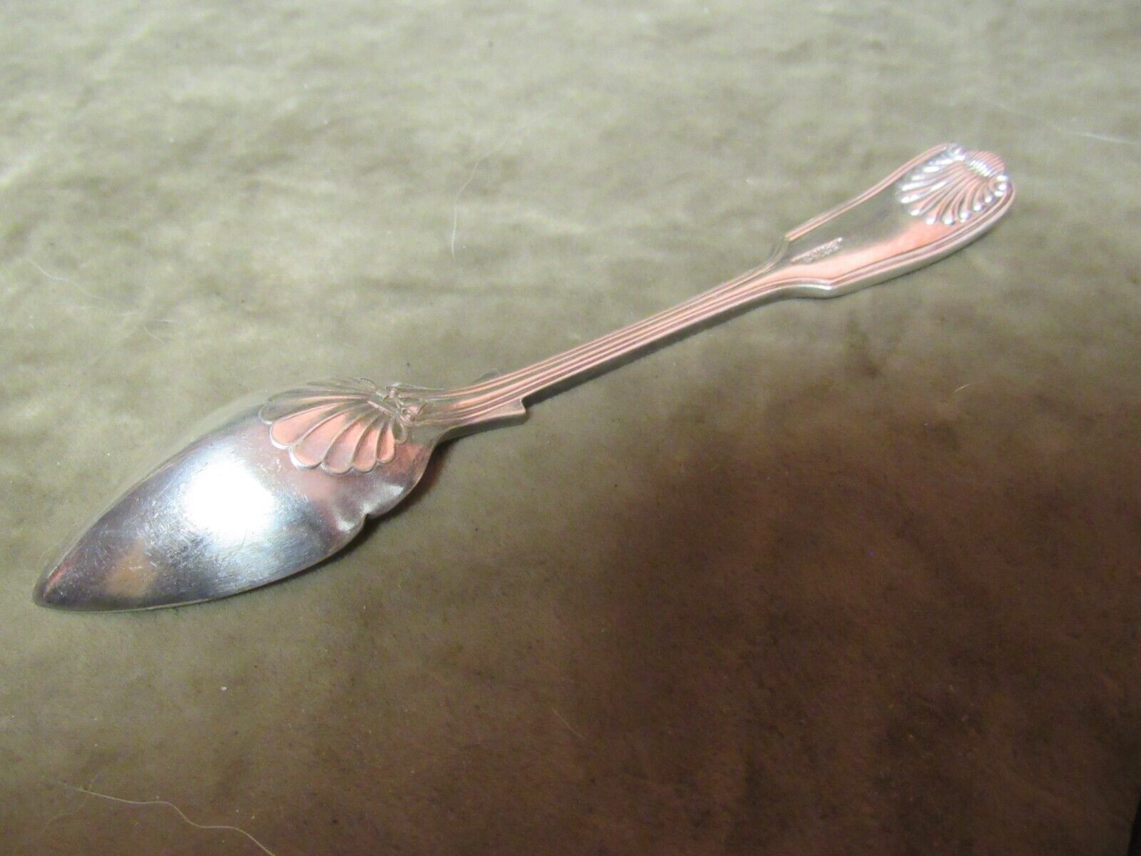 Atkins Bros Antique Silver Plate Grapefruit Spoons