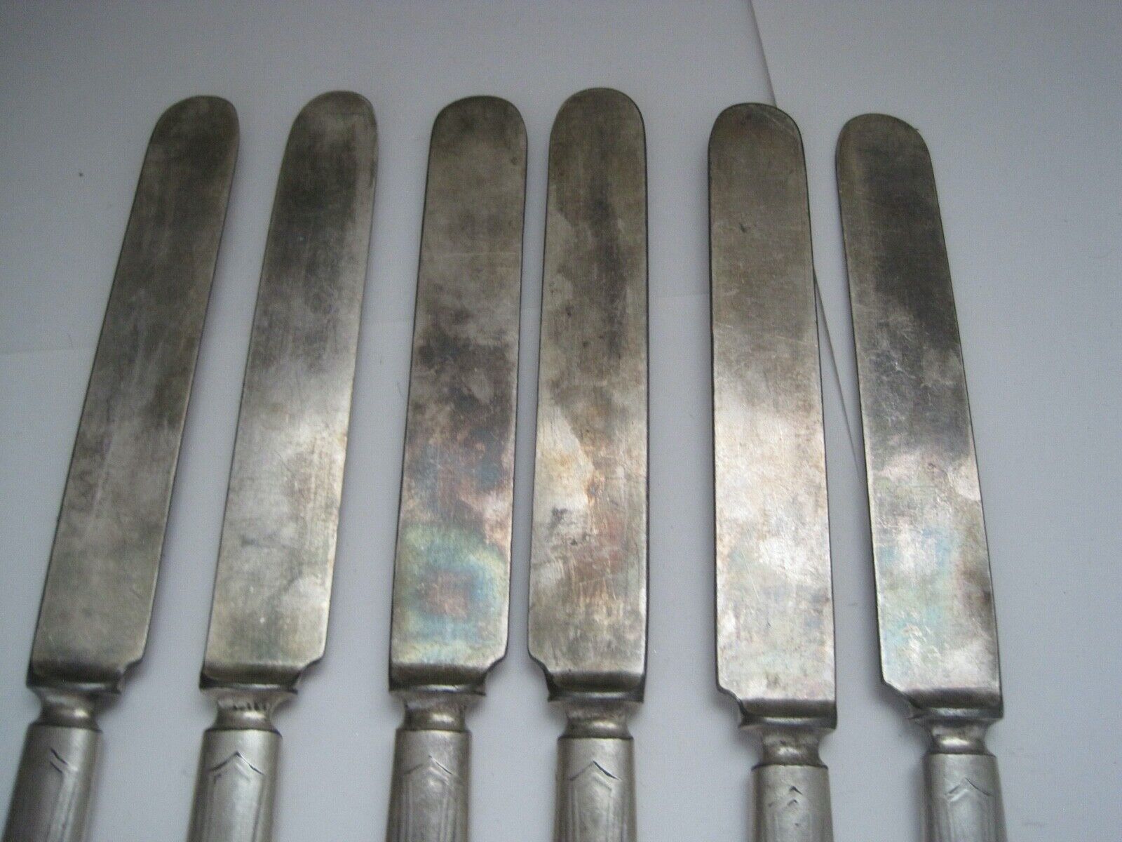 Antique Pinner Knife Set of 6, 1800s Era