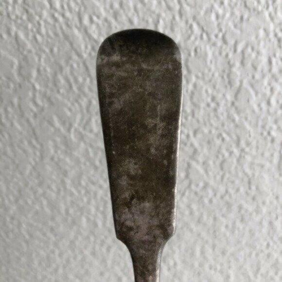 Antique WM Rogers & Son AA Silver Serving Spoon
