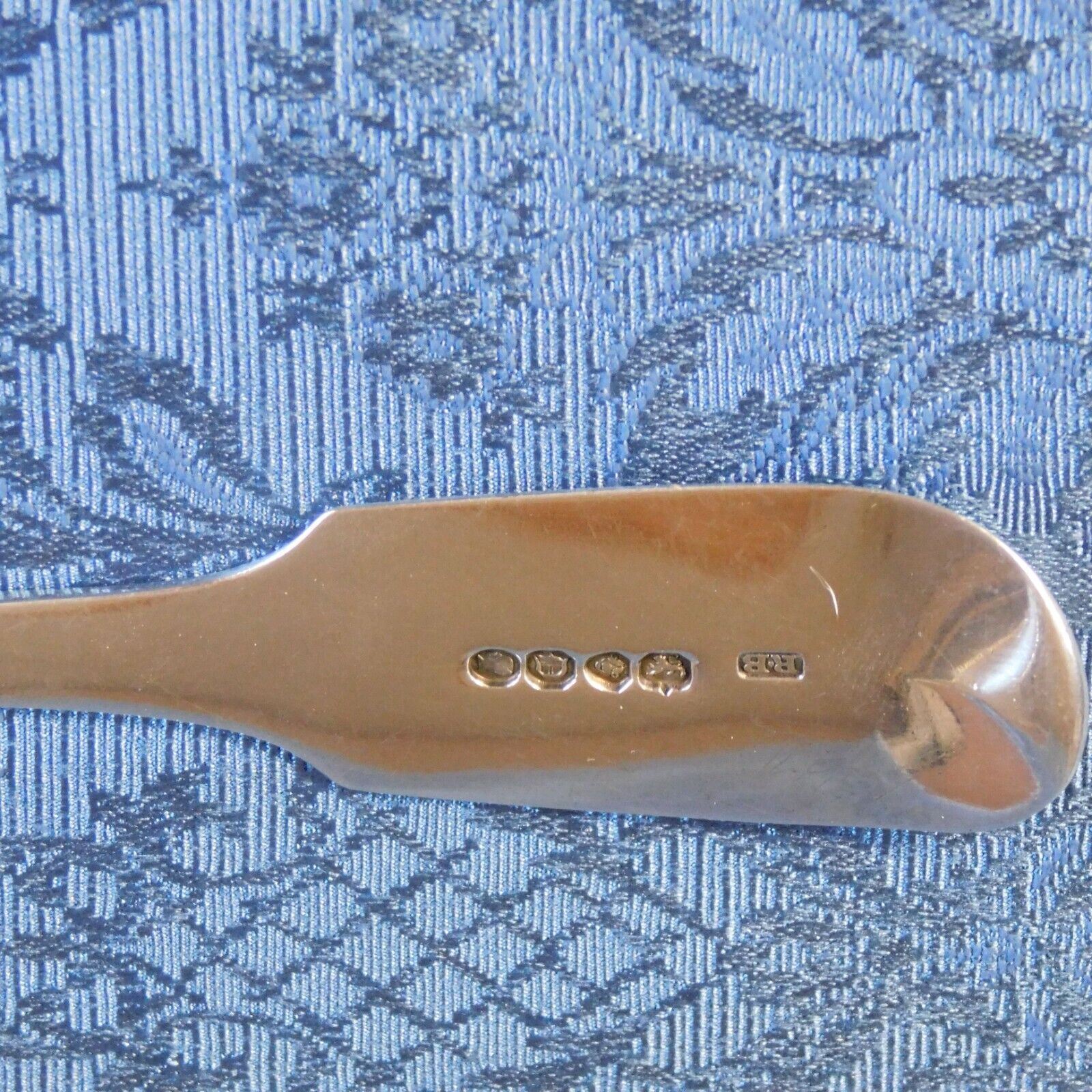 1800s Georgian Sterling Fish Server by Richard Britton