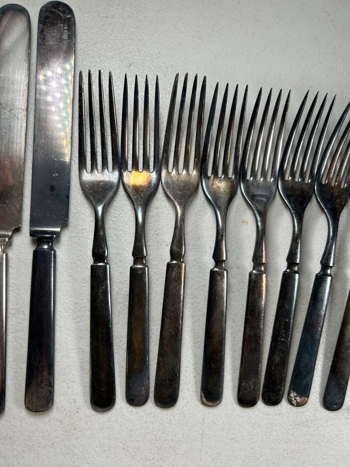 Vintage 1900's Rogers 1881 Silverware Flatware Set
