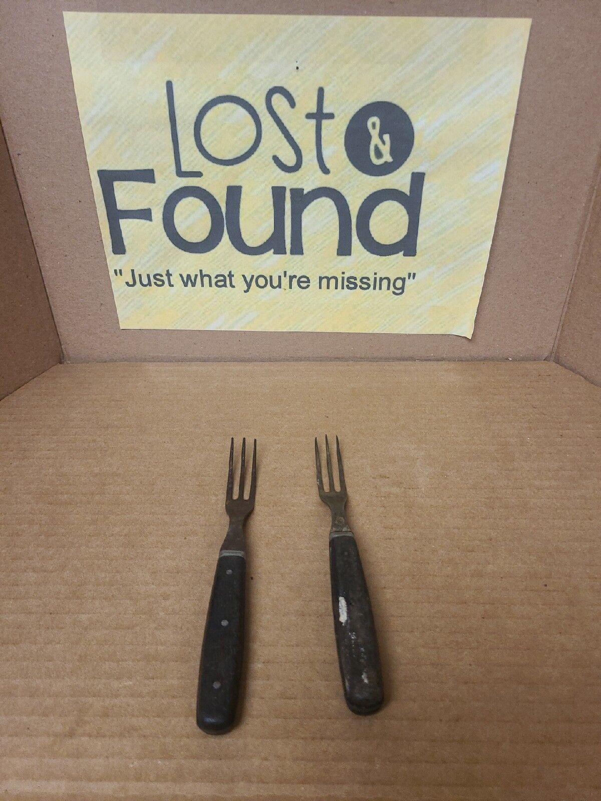 Antique 19th Century Civil War Era Tine Forks