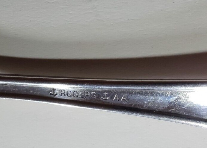 5pc Early 1900s Silverplate Citrus Spoons Set