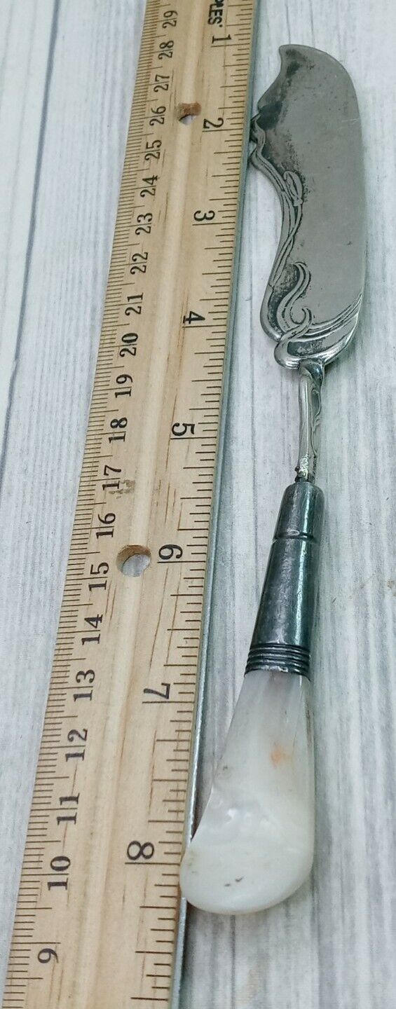 1800s Antique Mother of Pearl Bread Knife