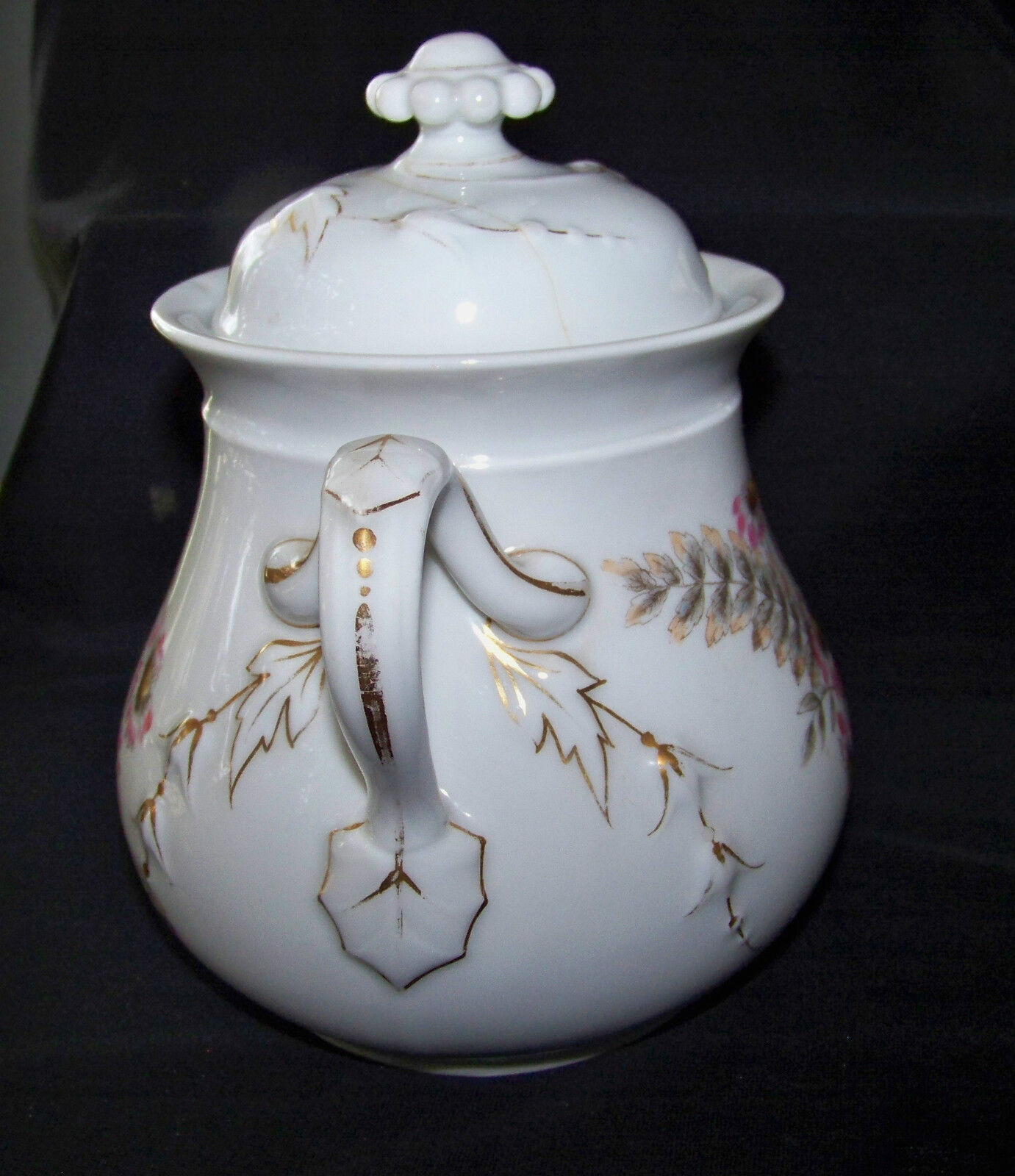 3-Piece Late 1800s Limoges Tea Set