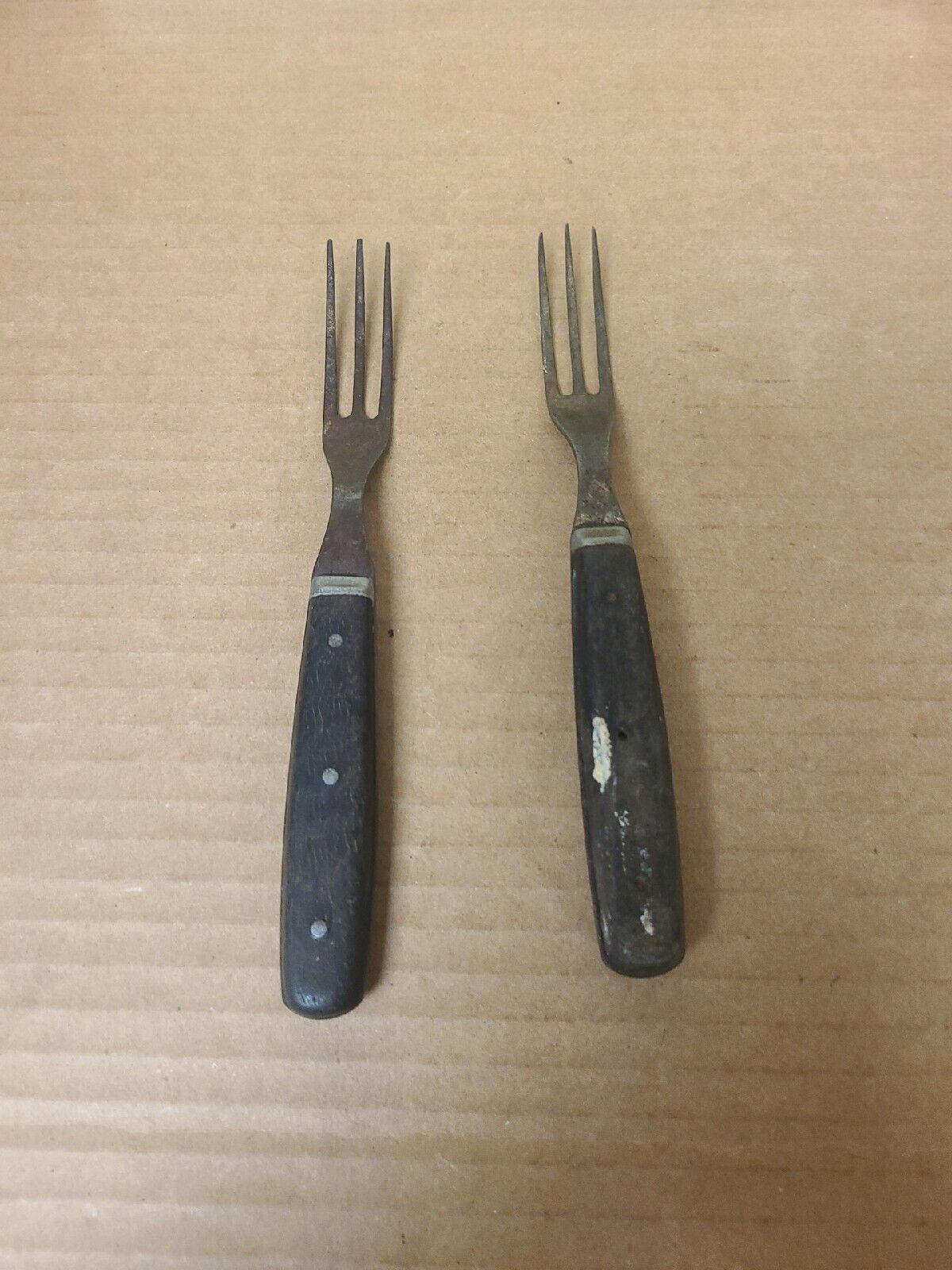 Antique 19th Century Civil War Era Tine Forks