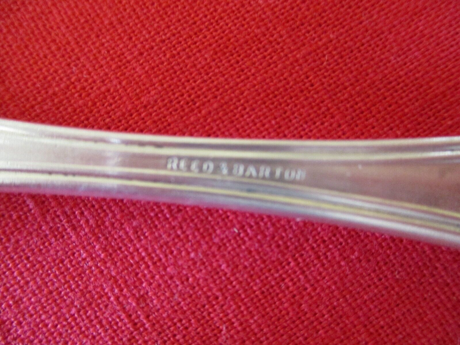 Reed & Barton Silverplate Gumbo Soup Spoons Set