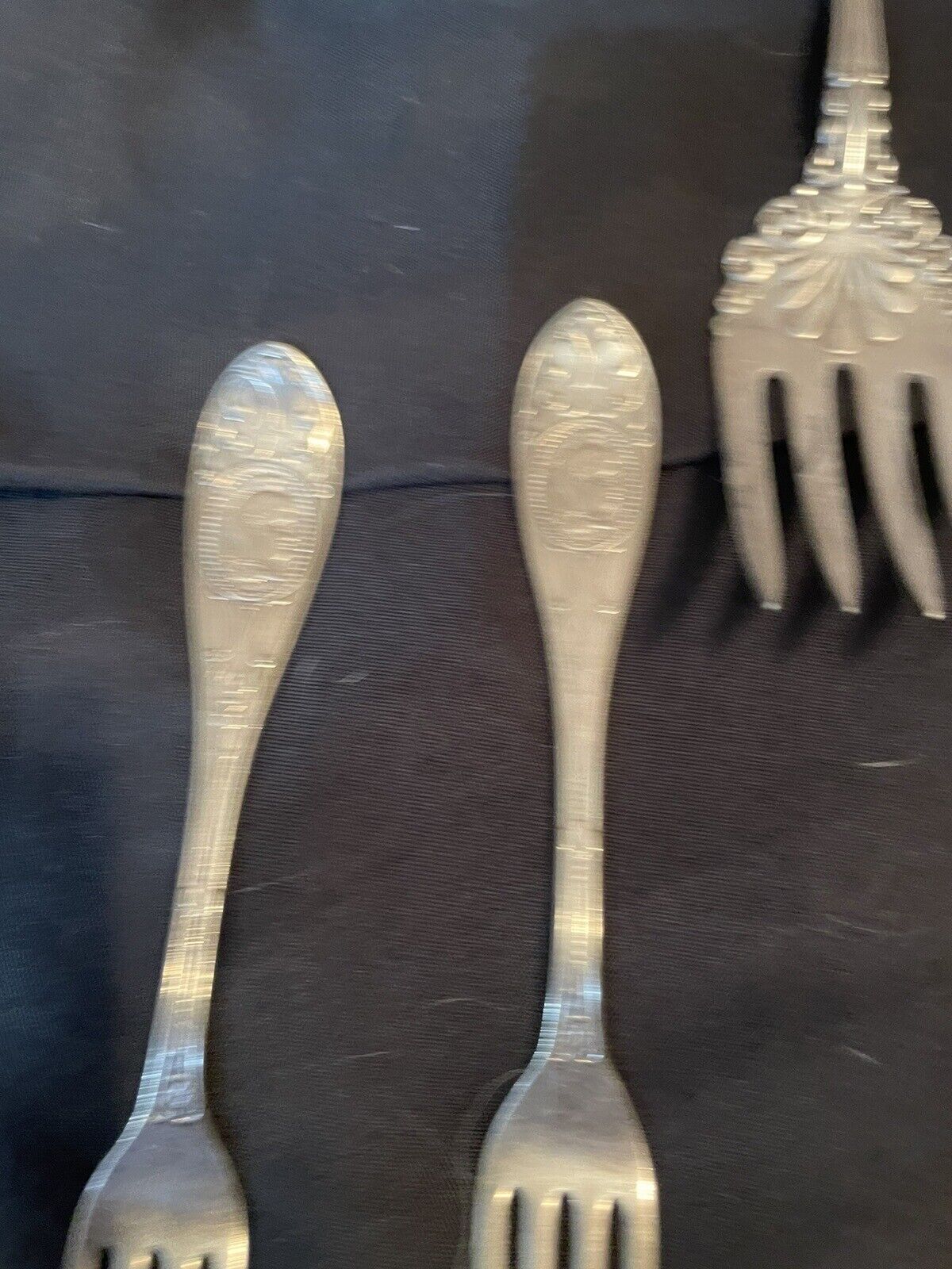 Collection of 8 Antique Silverplate Utensils