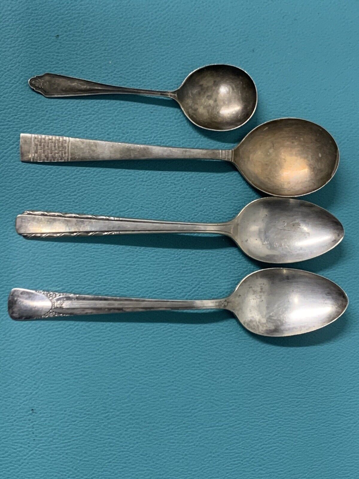 Early 1900s Silver Plated Flatware Set, 20 Pieces