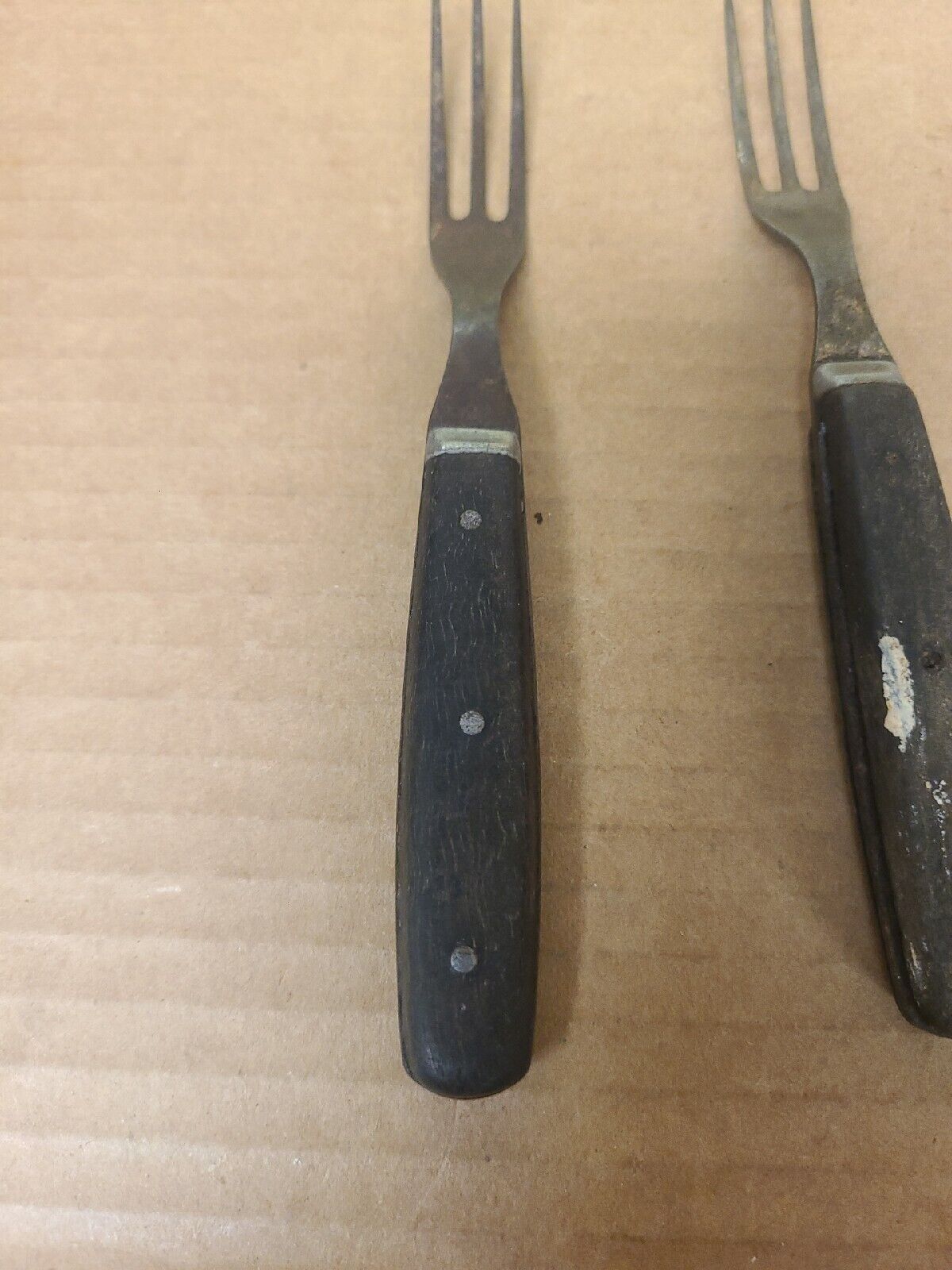 Antique 19th Century Civil War Era Tine Forks