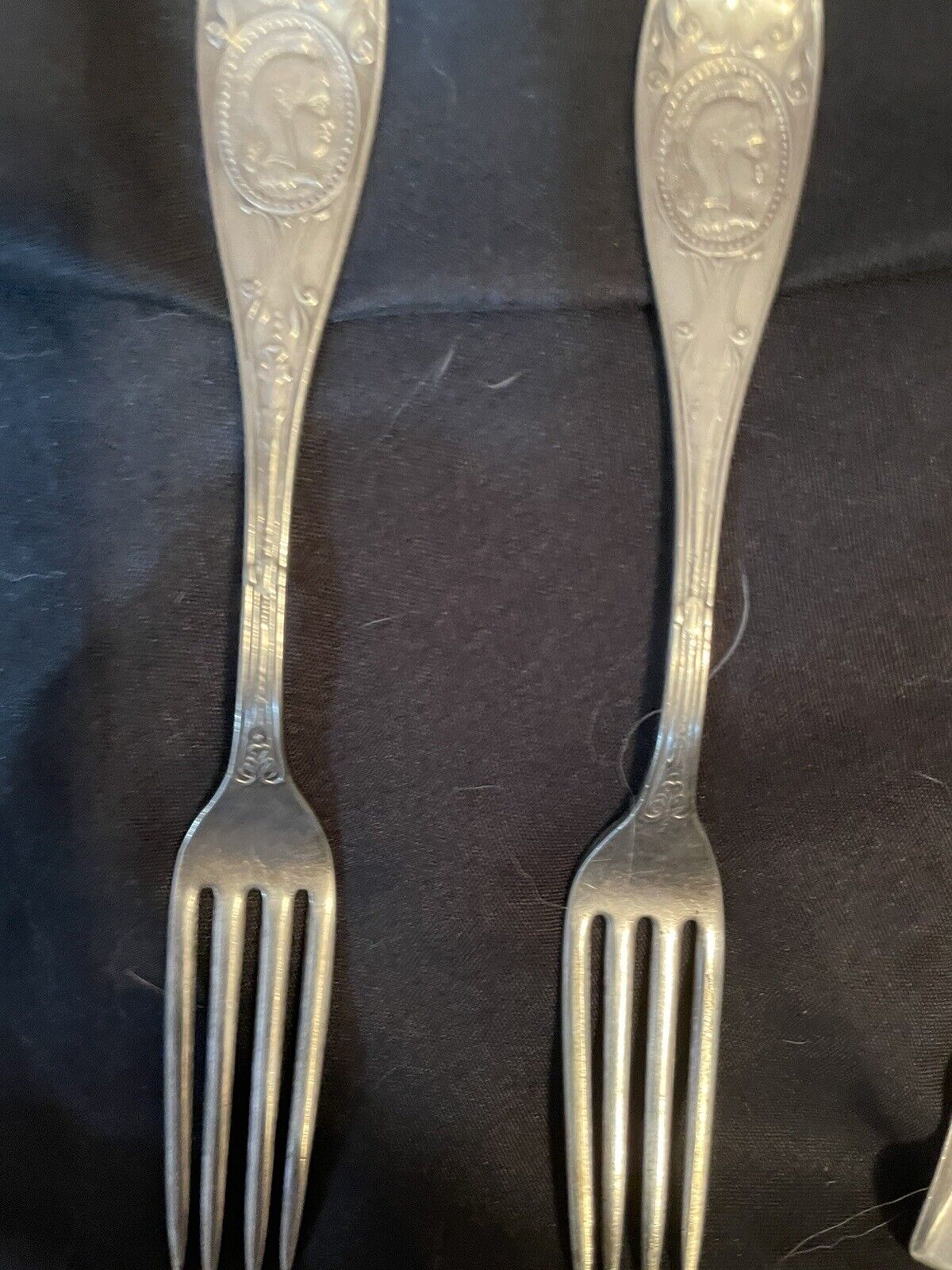 Collection of 8 Antique Silverplate Utensils