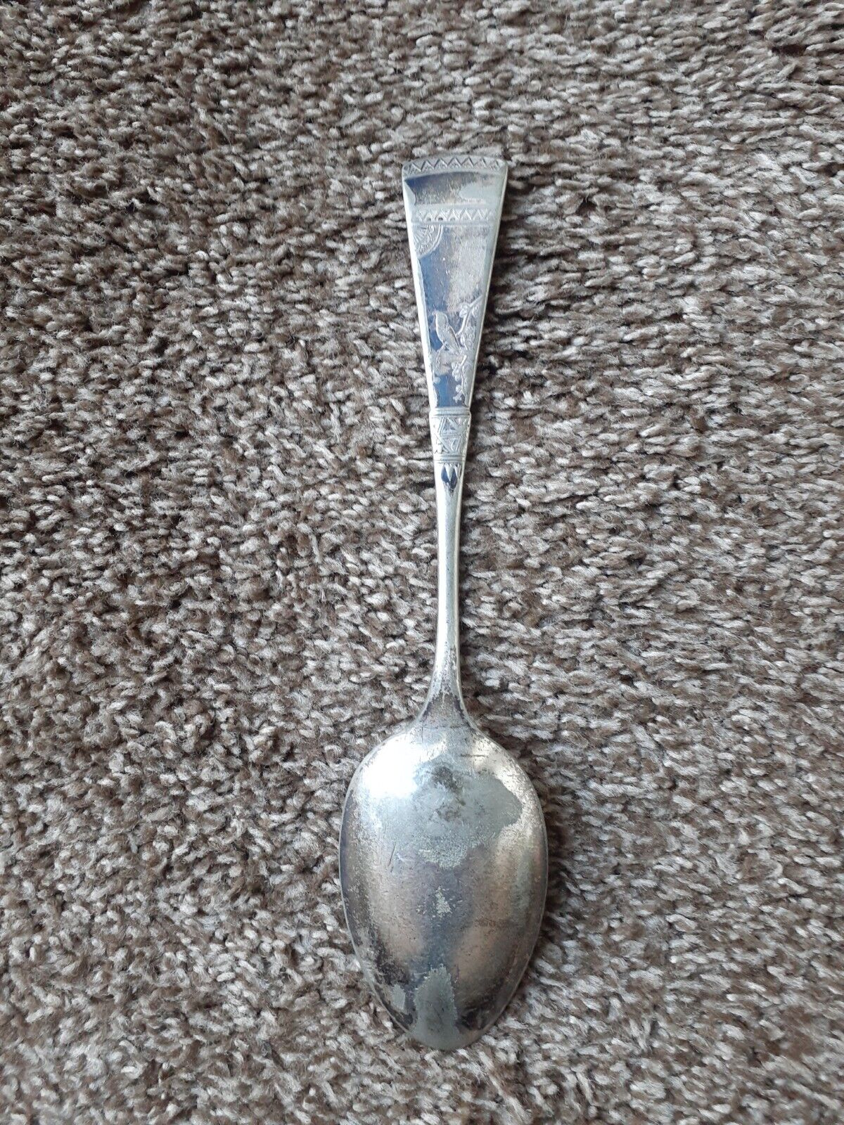 1800s Japanese Pattern Large Spoon by Roger's