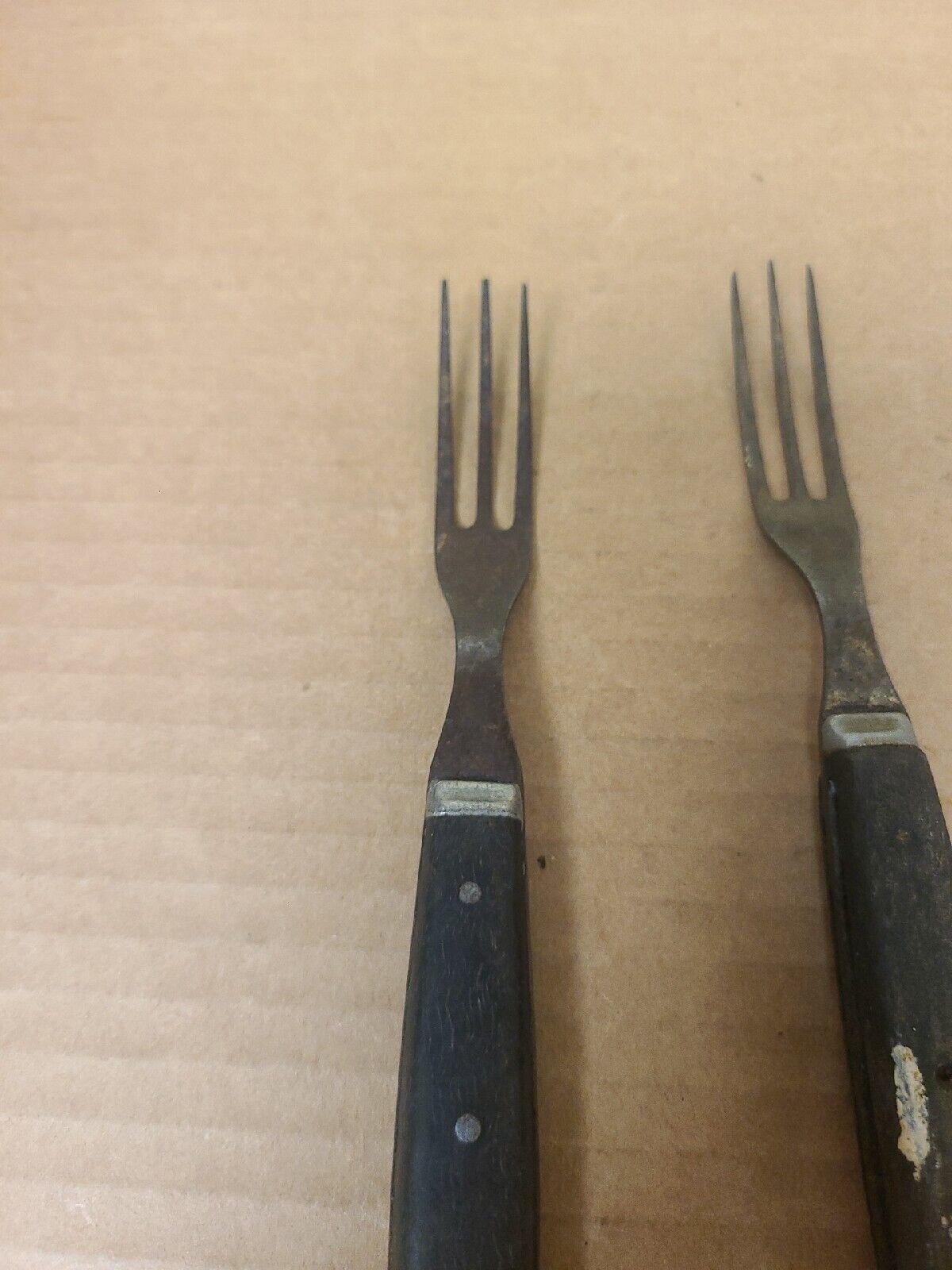 Antique 19th Century Civil War Era Tine Forks
