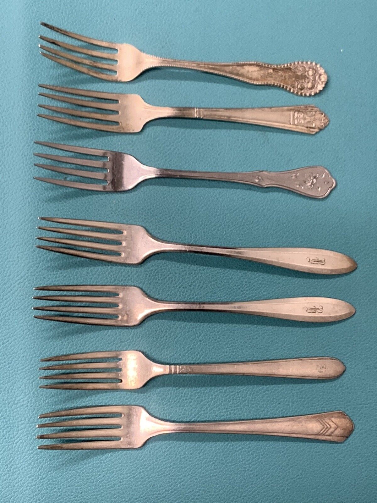 Early 1900s Silver Plated Flatware Set, 20 Pieces