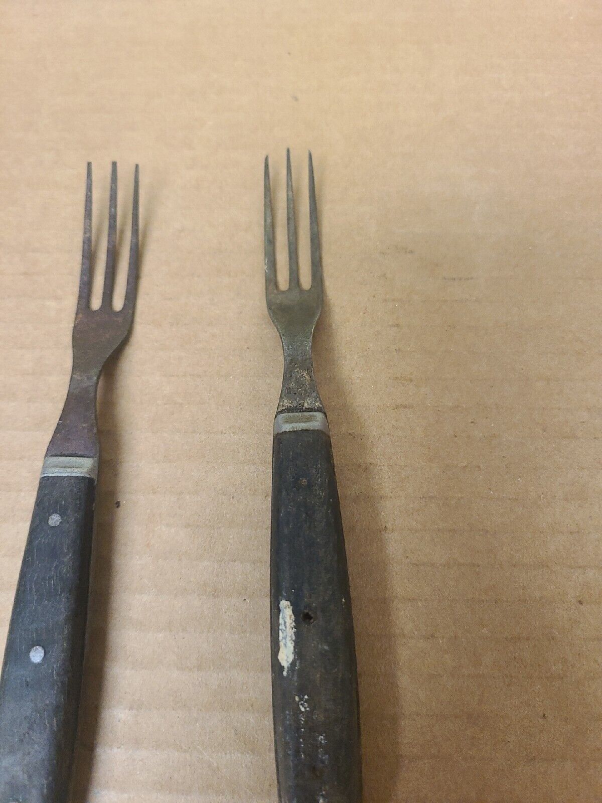 Antique 19th Century Civil War Era Tine Forks