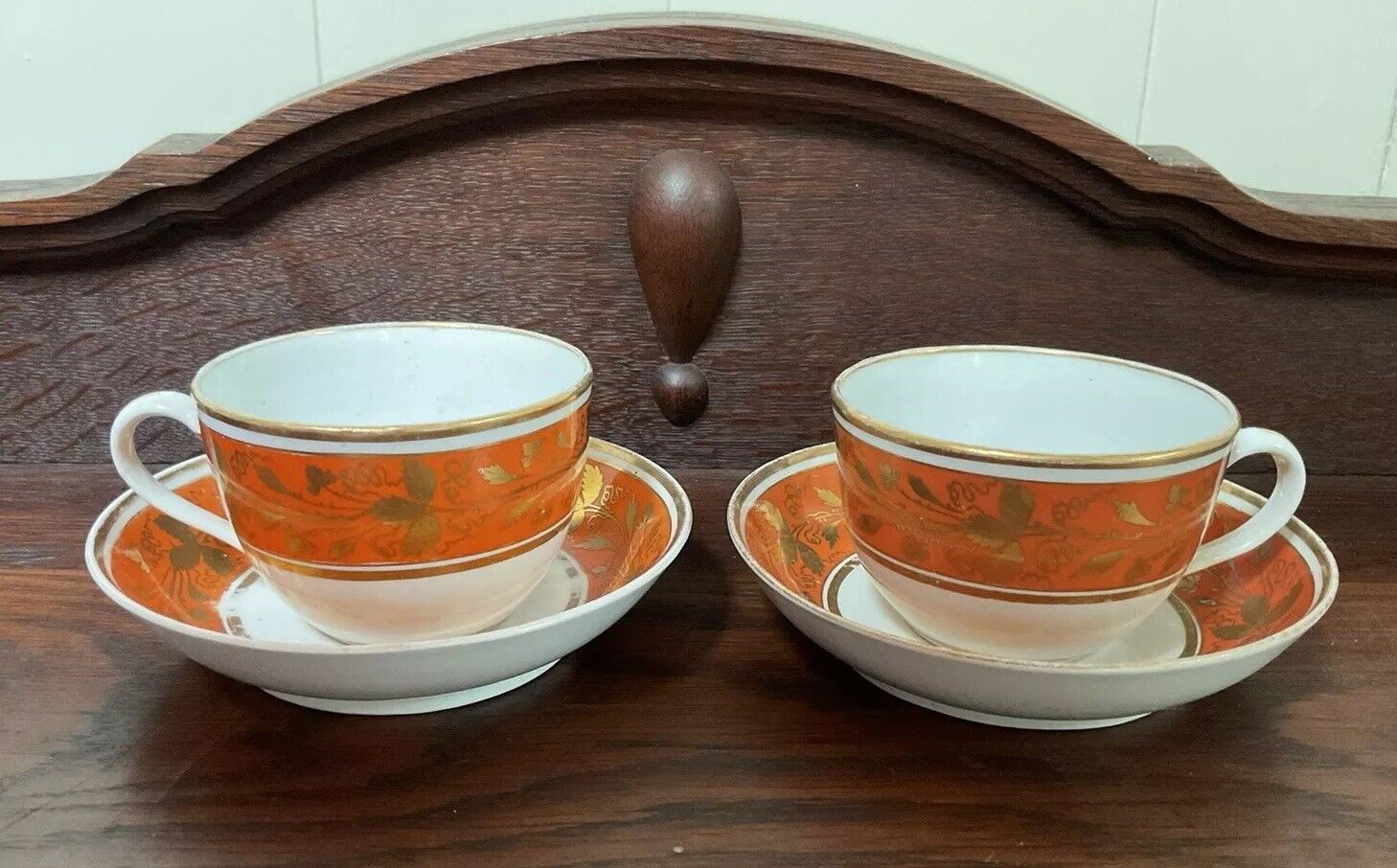 Antique c1800 New Hall Porcelain Teacup Set