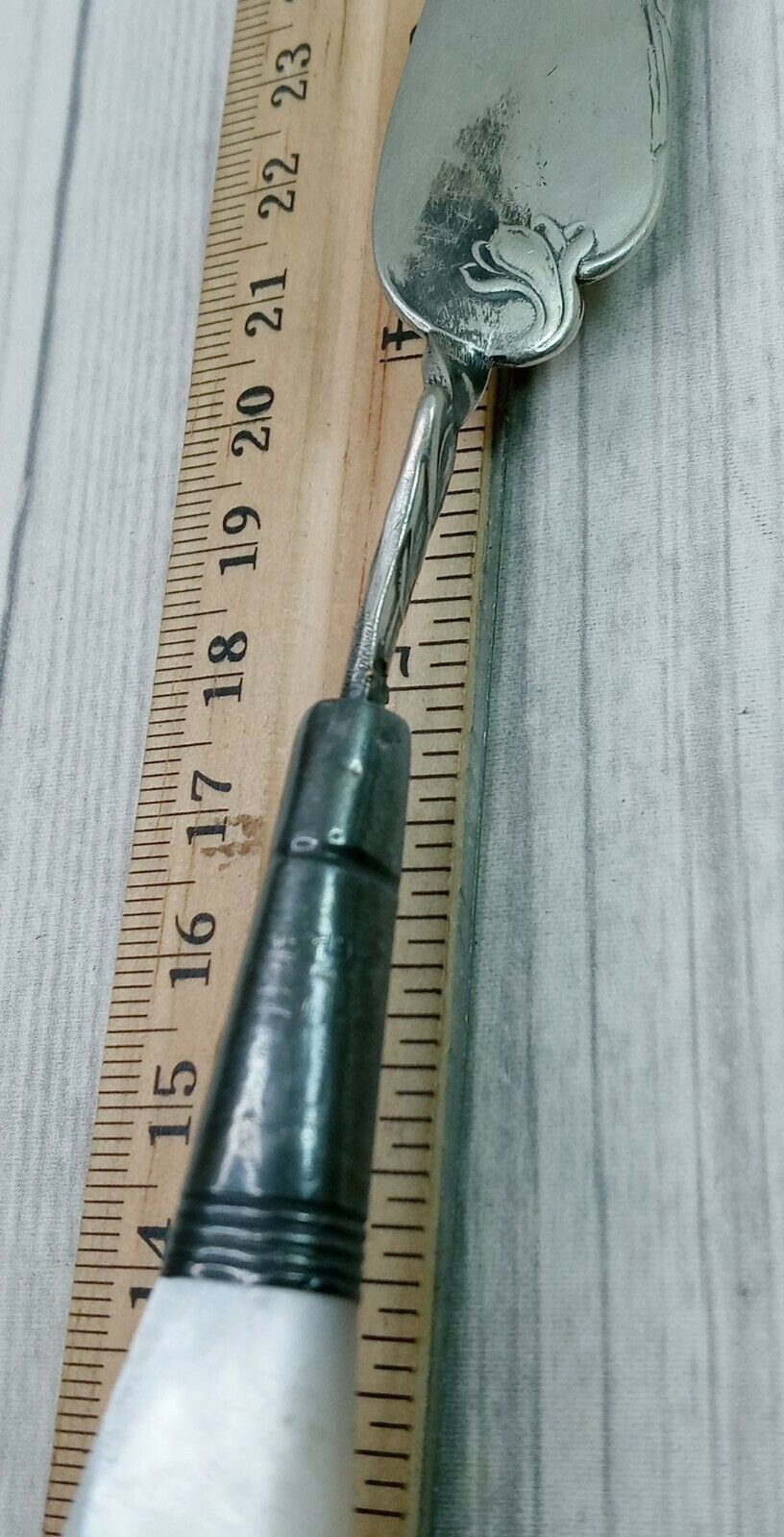 1800s Antique Mother of Pearl Bread Knife