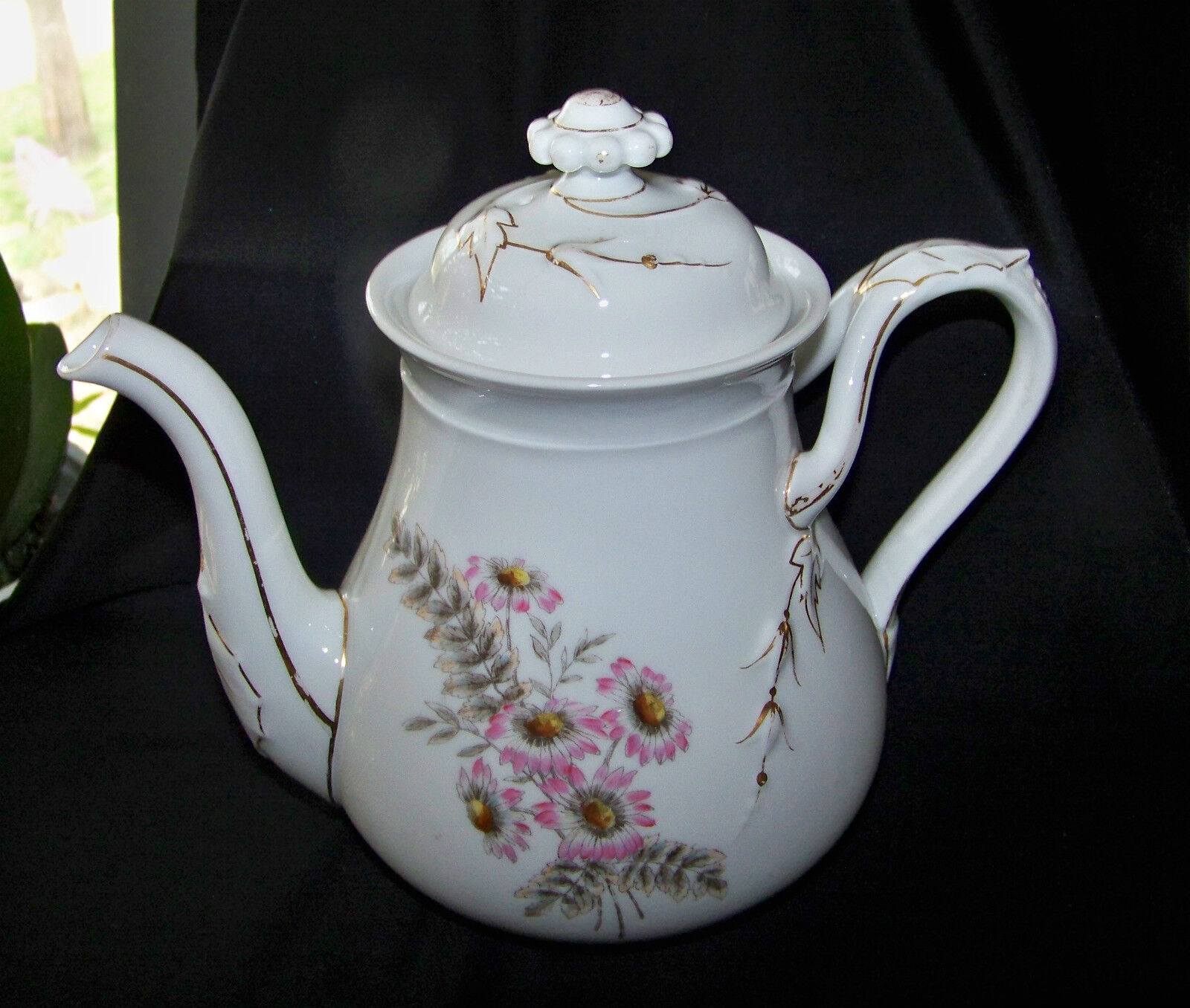 3-Piece Late 1800s Limoges Tea Set