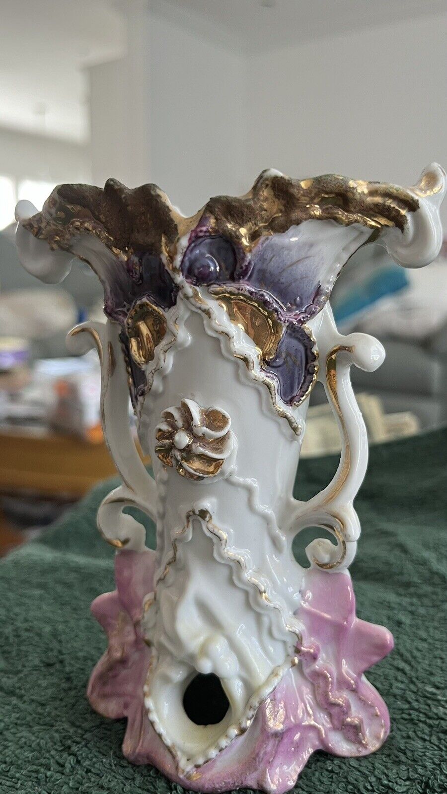 Early 1900s Vintage Pair of Vases