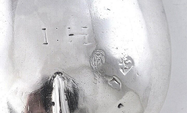 Antique Dutch Silver Spoon with Paw Fork Handle