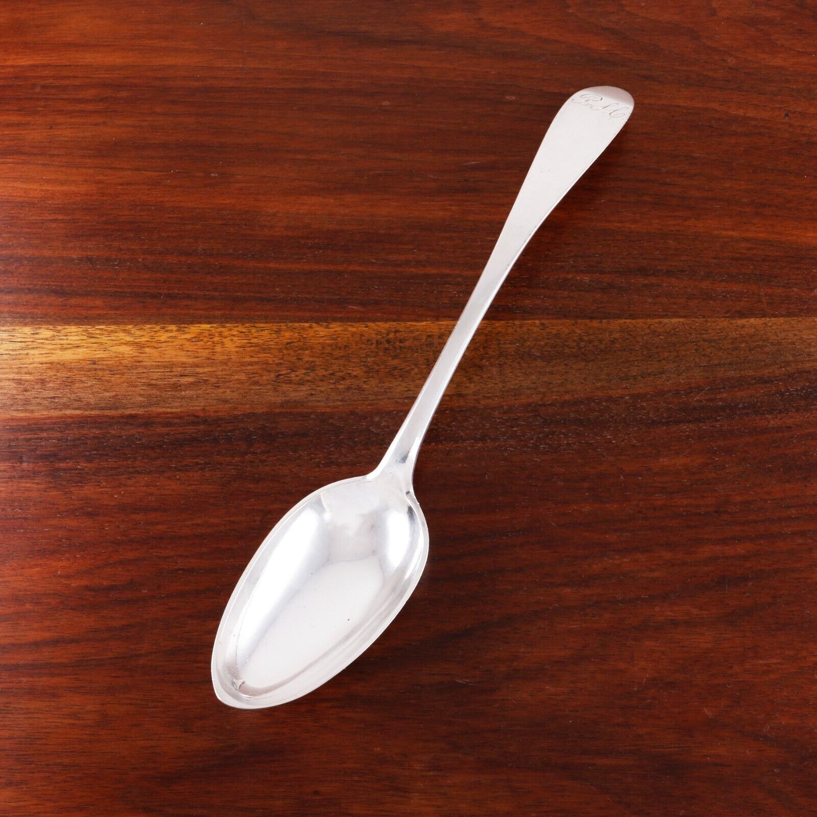 1790 Jean Godet German 812 Silver Platter Spoon