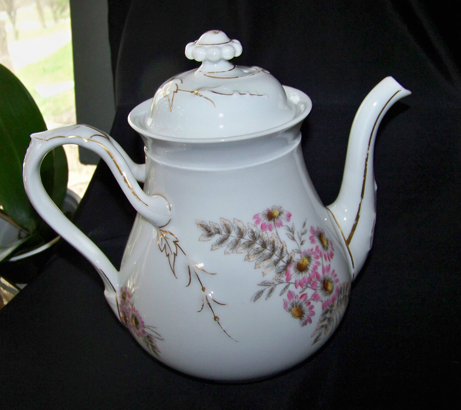 3-Piece Late 1800s Limoges Tea Set