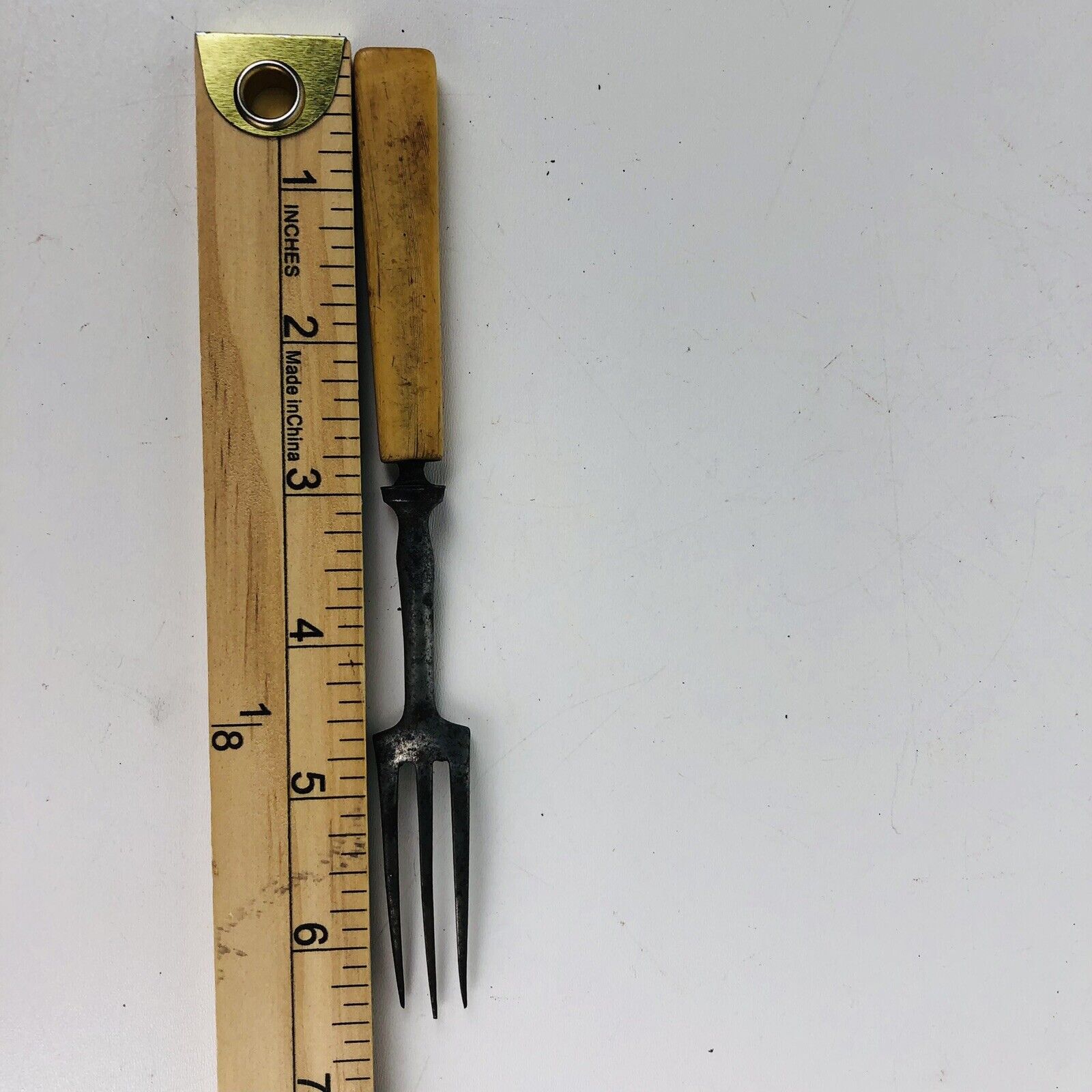 Civil War Era 3 Tine Fork with Bone Handle