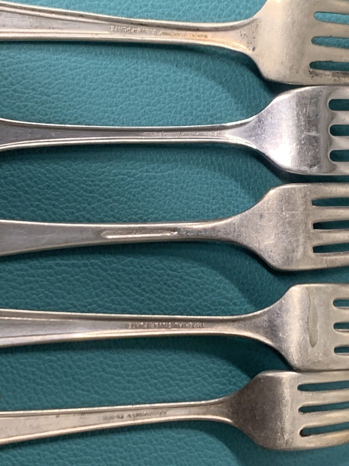 Early 1900s Silver Plated Flatware Set, 20 Pieces