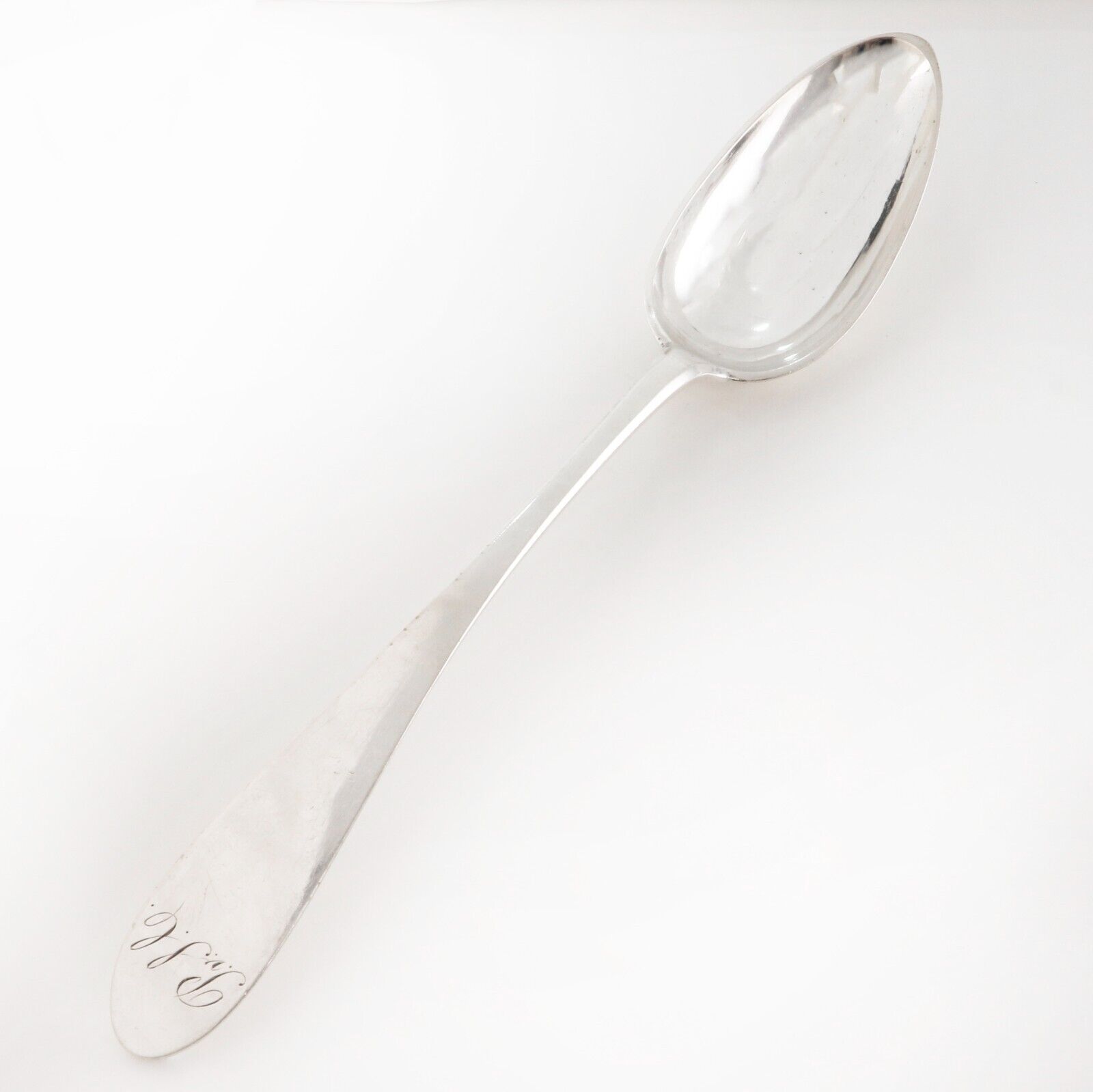 1790 Jean Godet German 812 Silver Platter Spoon