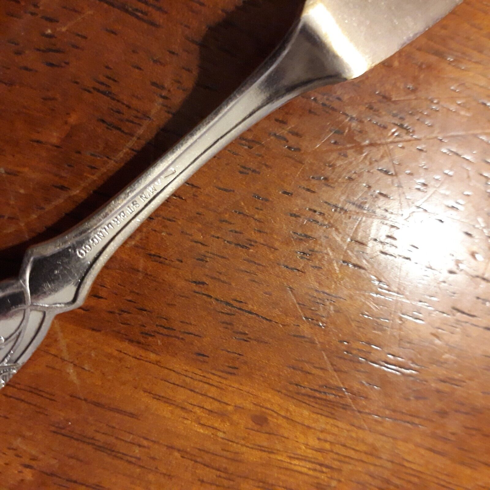 Vintage M' N Sterling Co. Butter Knife & Spoon