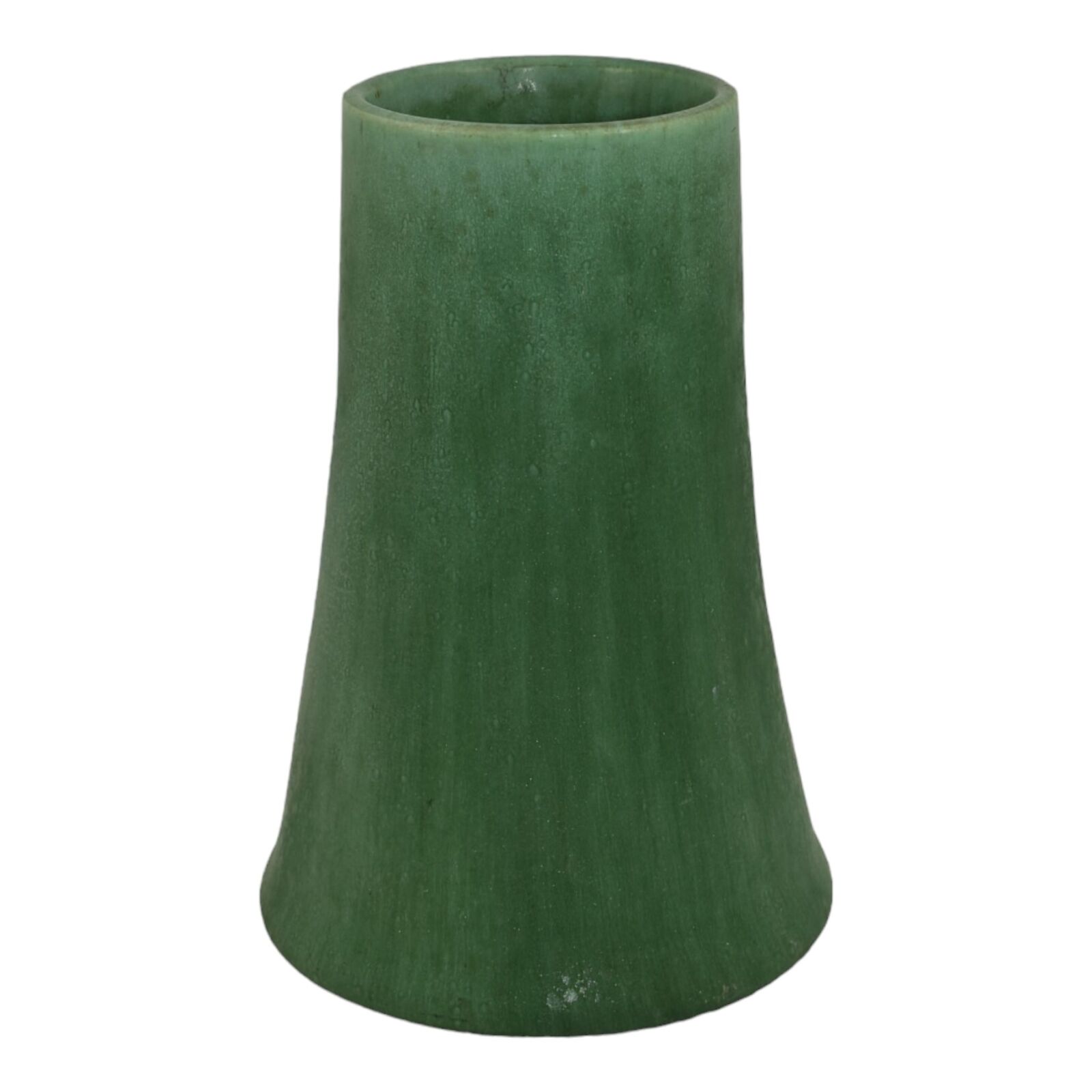 Jervis Early 1900s Matte Green Ceramic Vase
