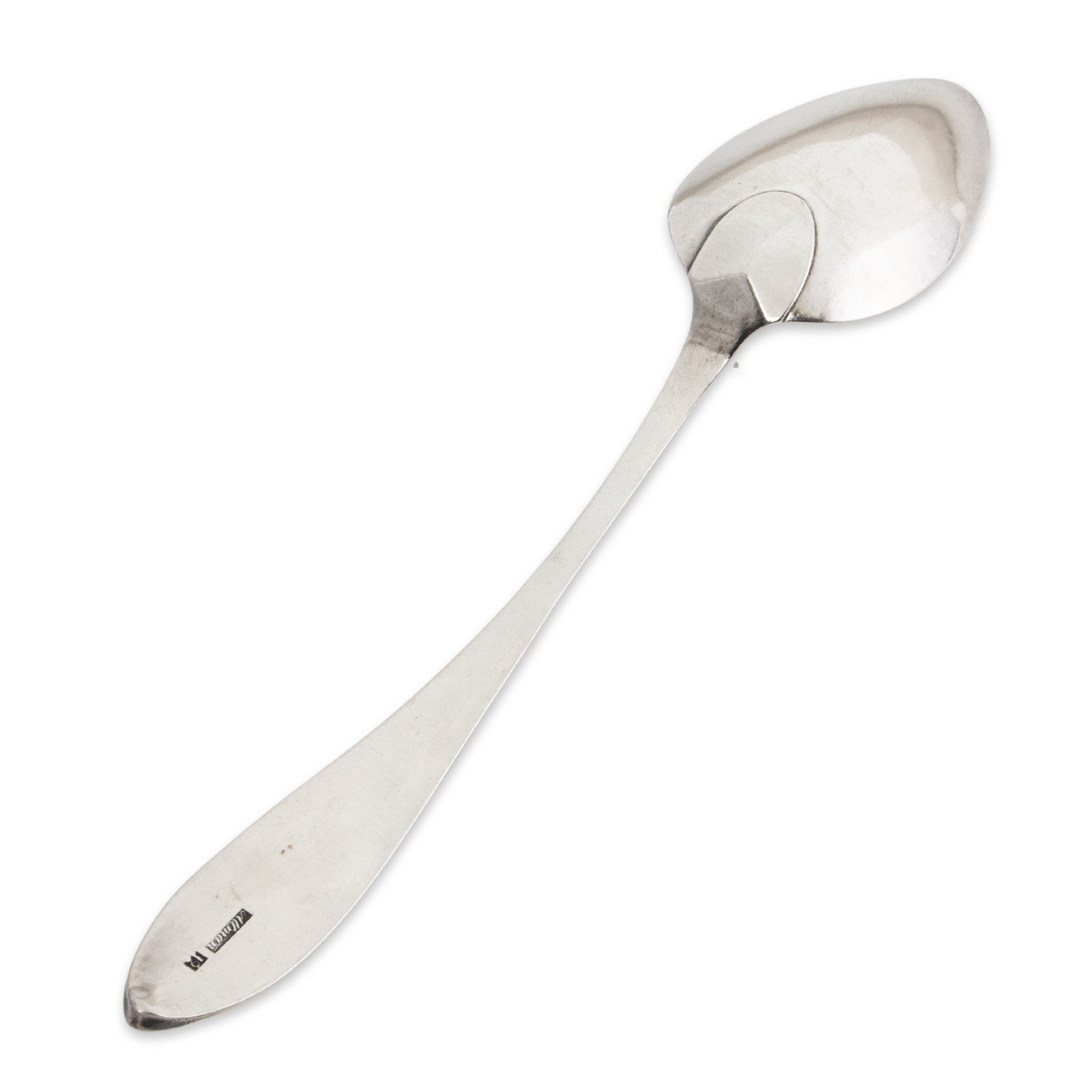 18th Century Altman Silver Serving Spoon, Pointed End