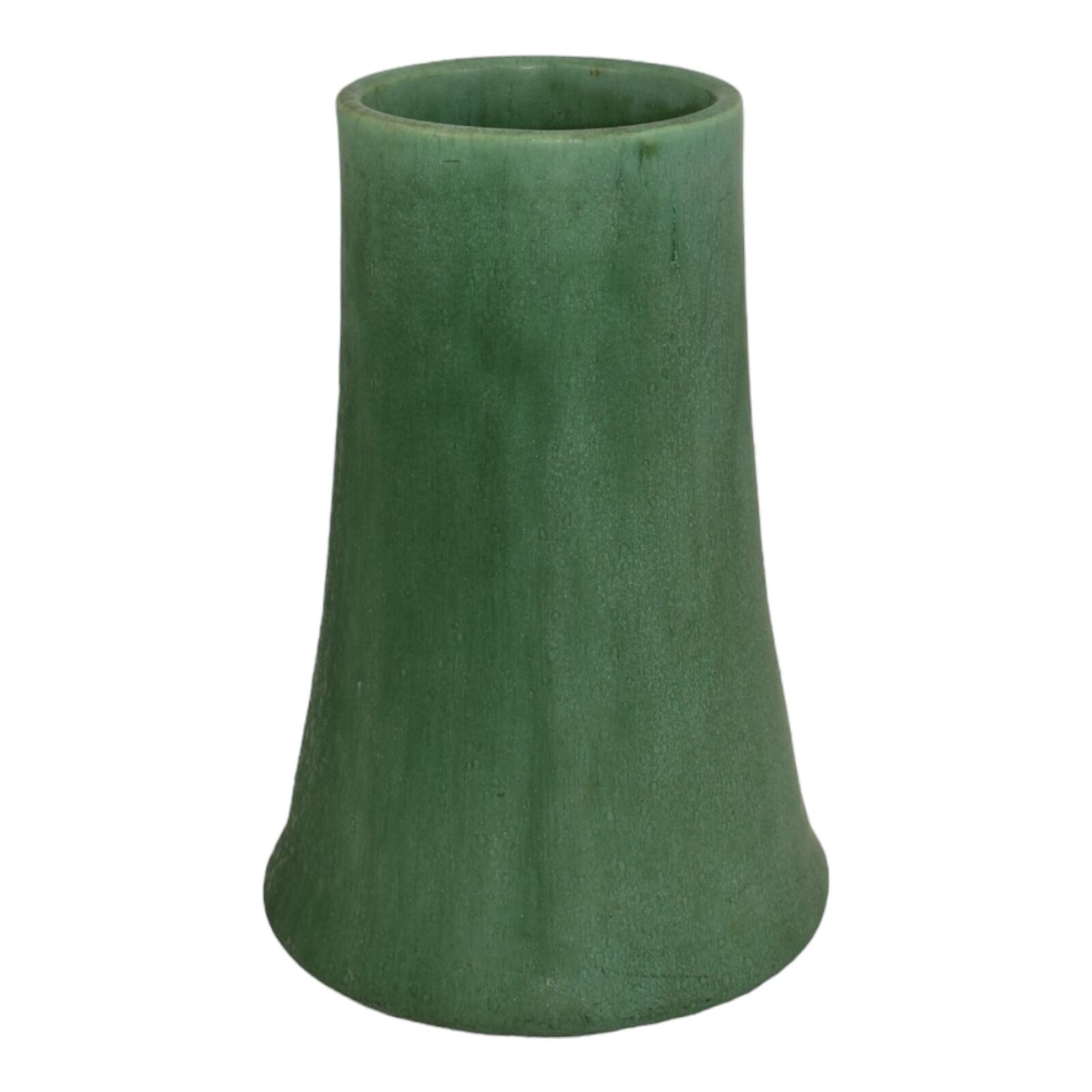 Jervis Early 1900s Matte Green Ceramic Vase