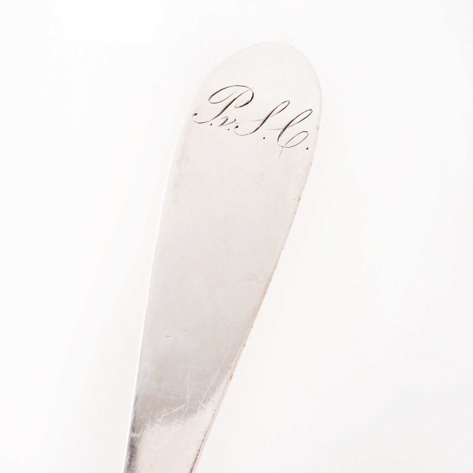1790 Jean Godet German 812 Silver Platter Spoon
