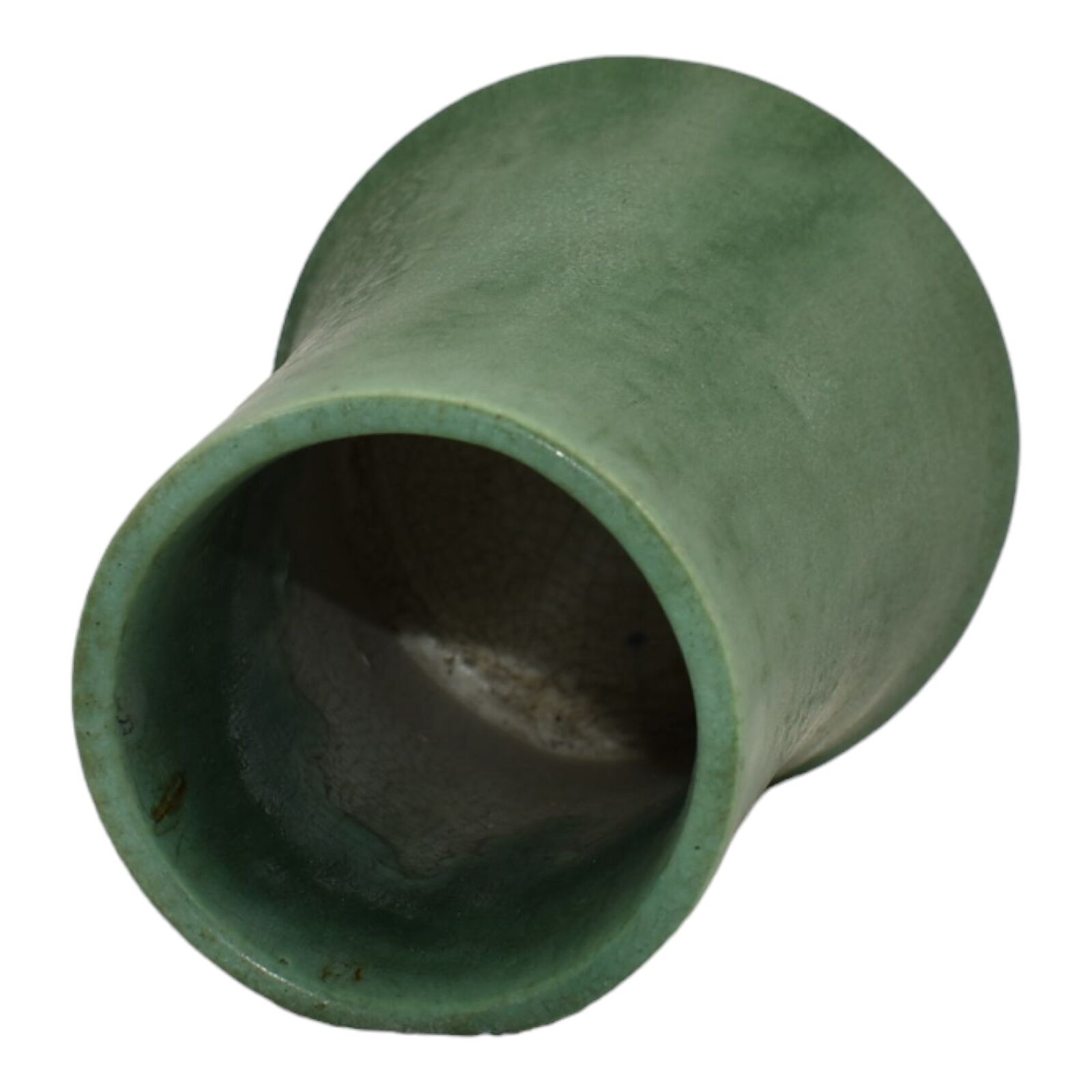 Jervis Early 1900s Matte Green Ceramic Vase