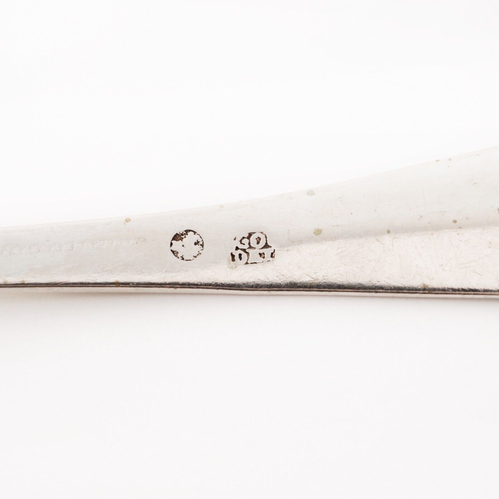 1790 Jean Godet German 812 Silver Platter Spoon
