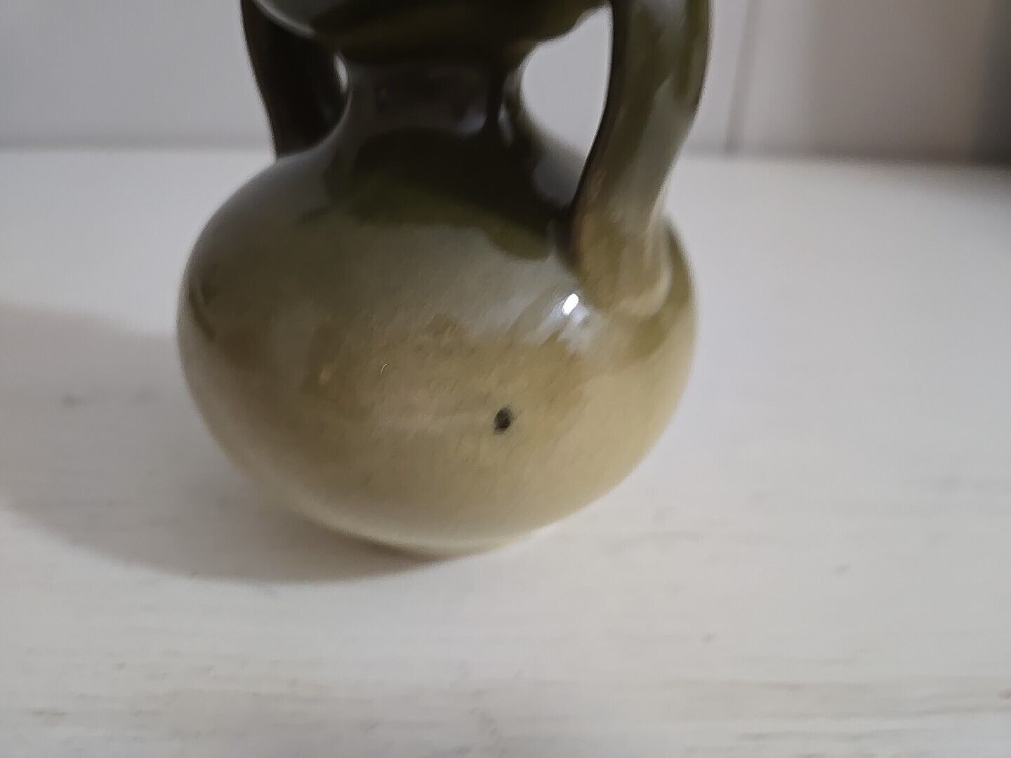 Roseville Rozane Ware Art Pottery Green Vase