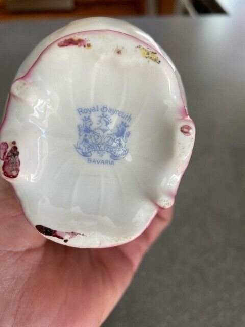 Early 1900s Royal Bayreuth Bavaria Rose Vase